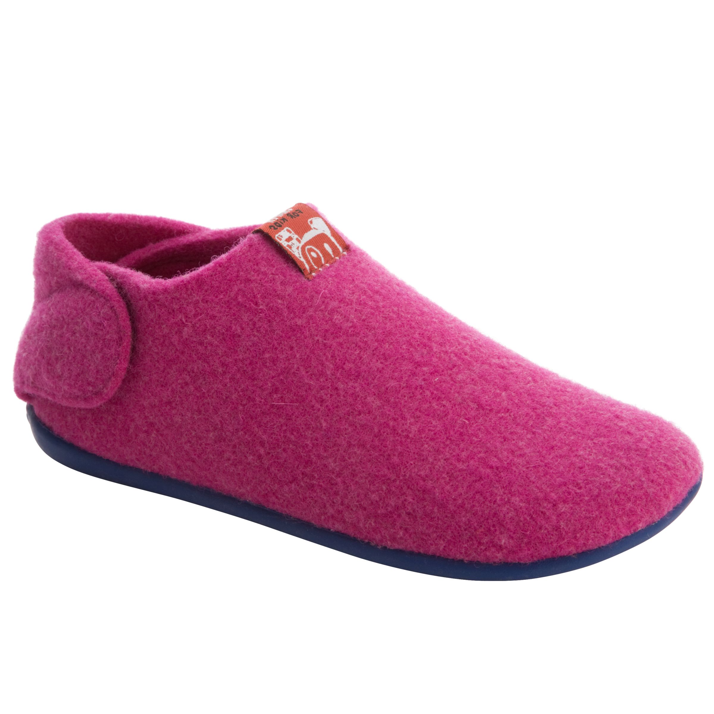Camper Wabi Felt Slippers Pink