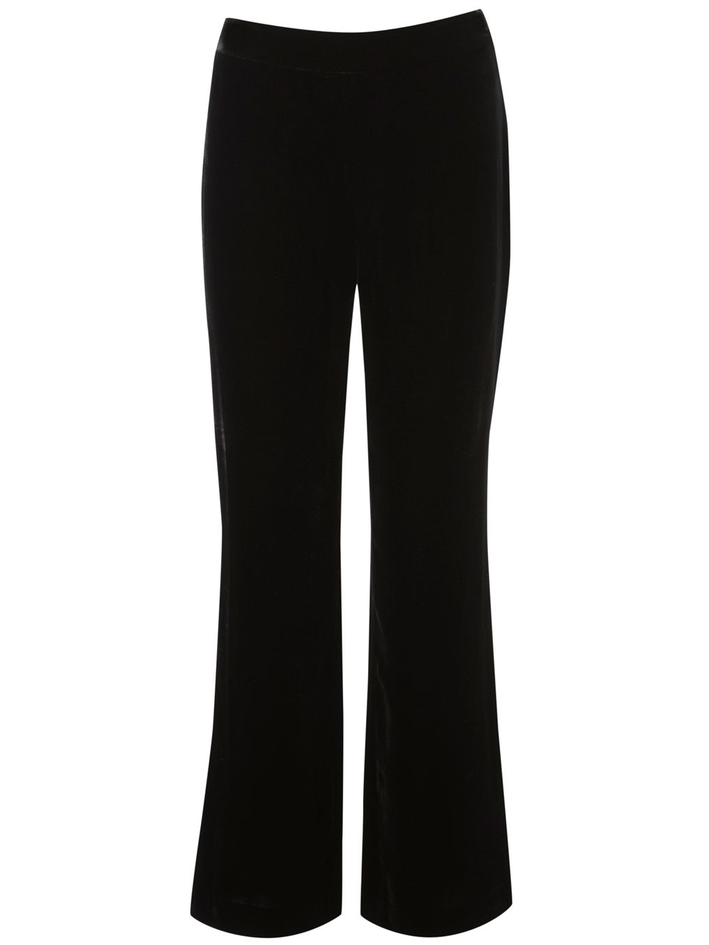 Viyella Velvet Trousers, Black at John Lewis