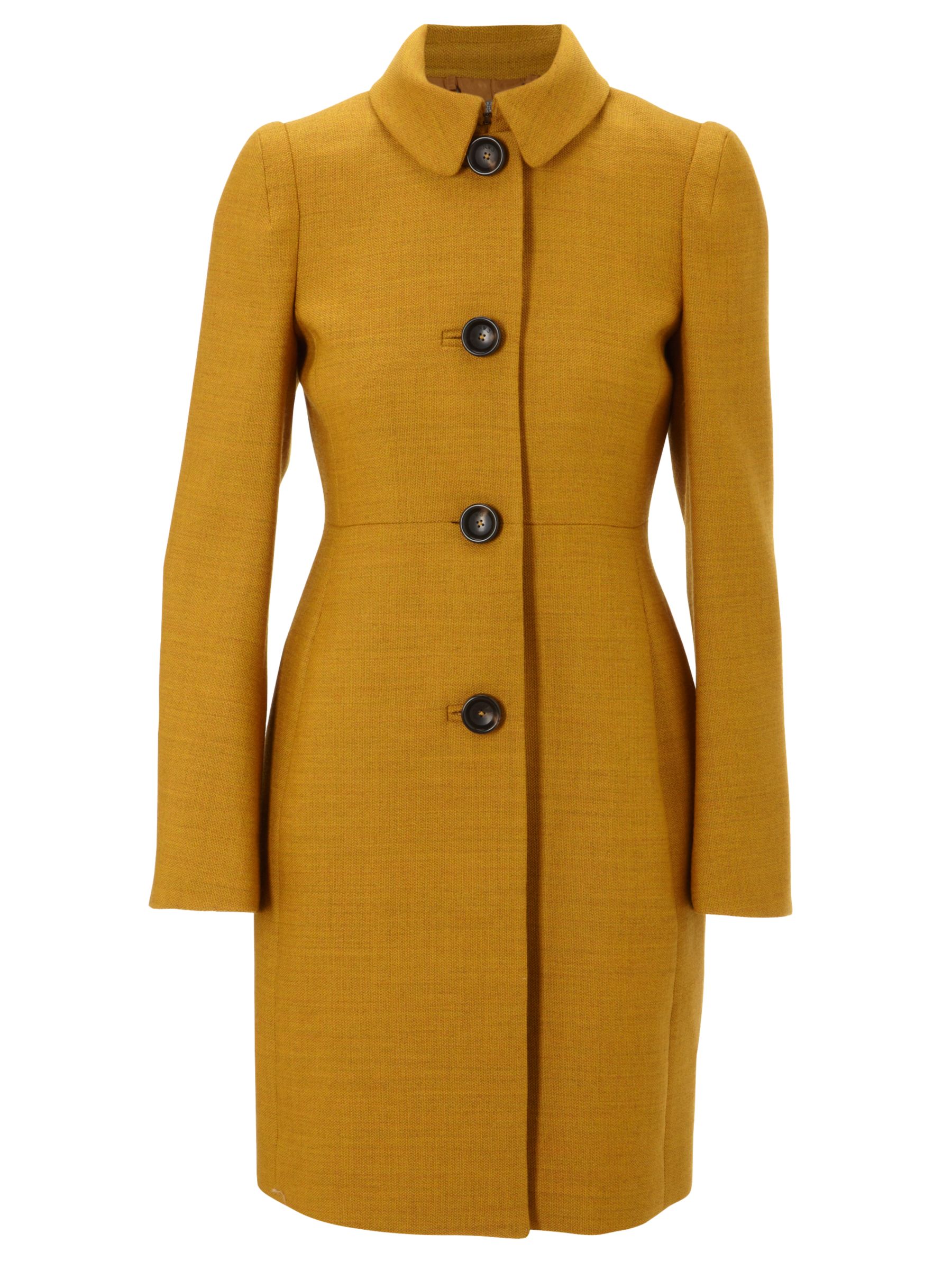 NW3 Canvas Wool Coat, Brandysnap at John Lewis