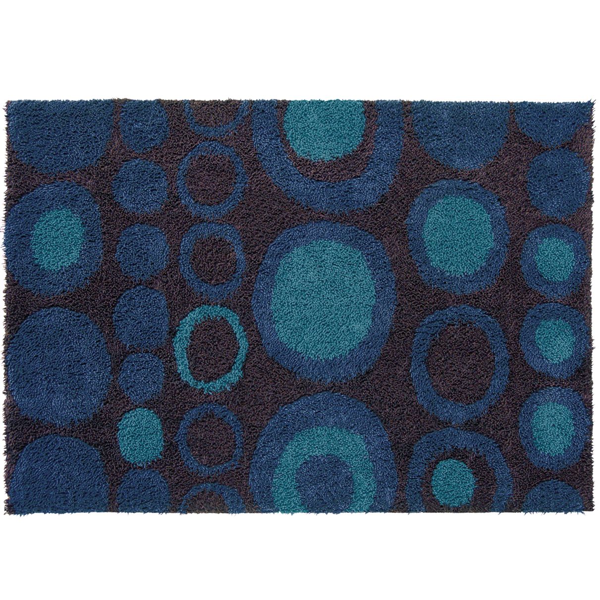 Gravel Dots Rug, Petrol at JohnLewis