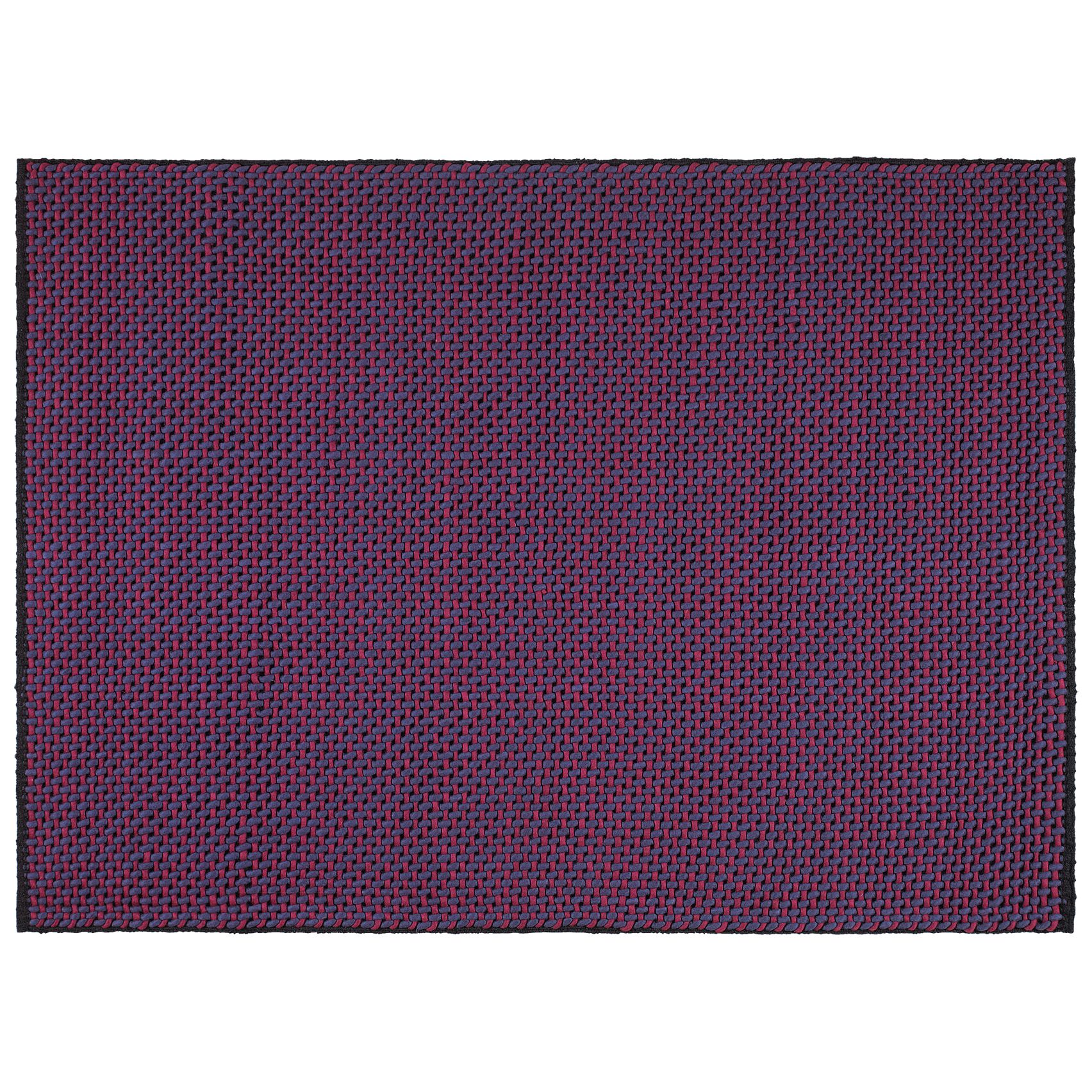 Weave Grid Rugs, Cassis at John Lewis