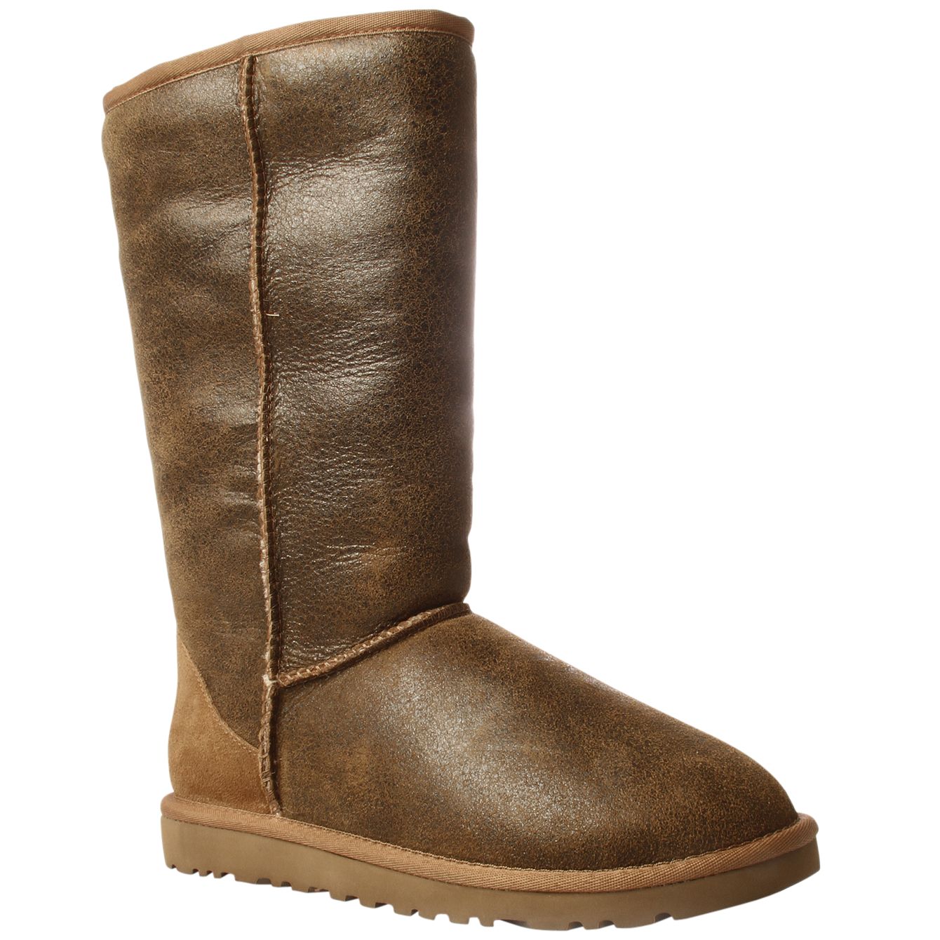 UGG Tall Bomber Boots, Brown at John Lewis