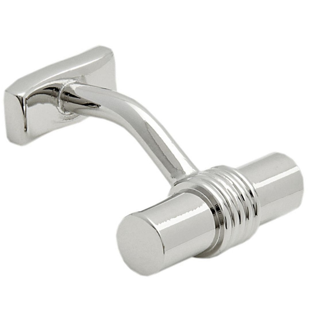 Silver Bar Link Cufflinks, Silver