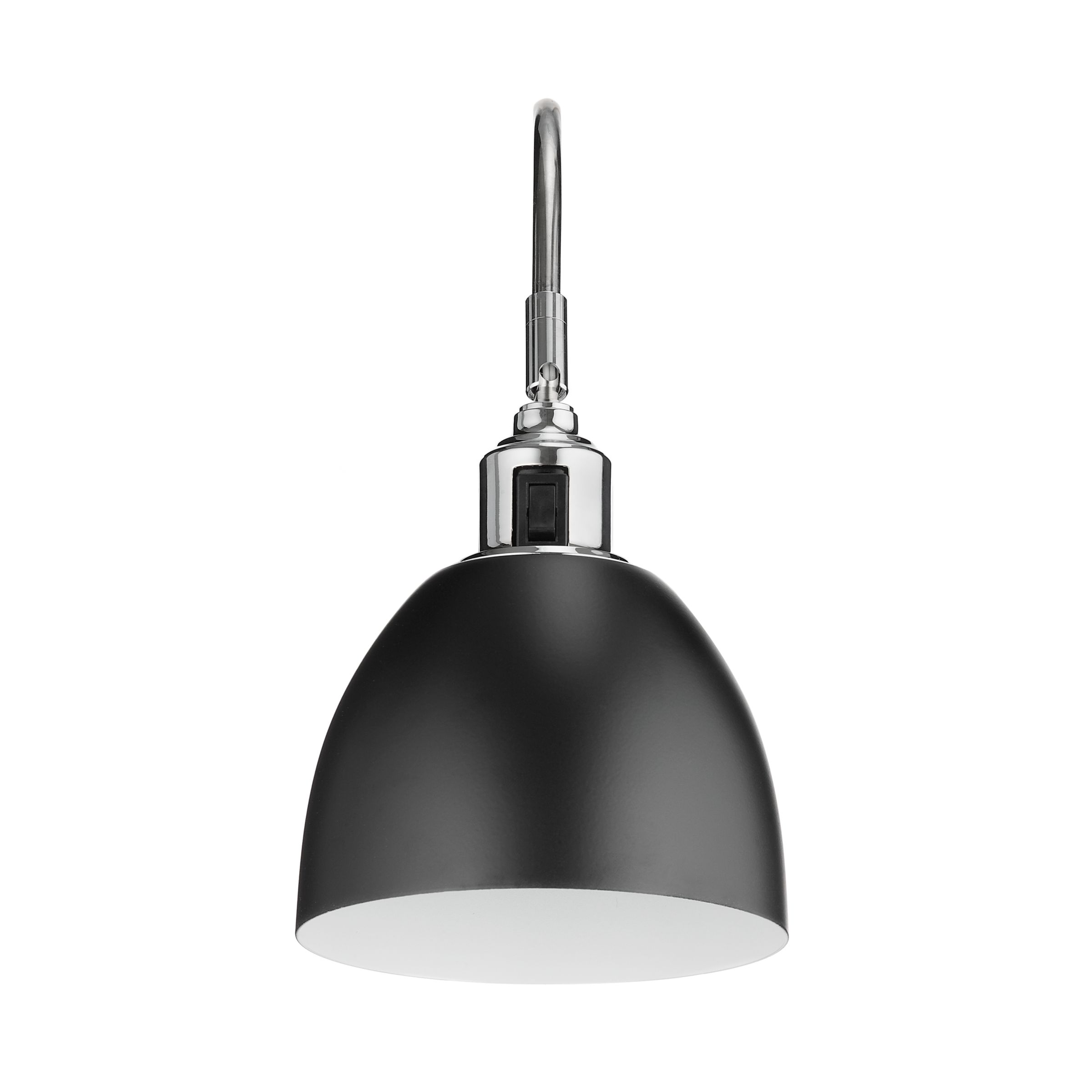 John Lewis Bogart Wall Light, Black