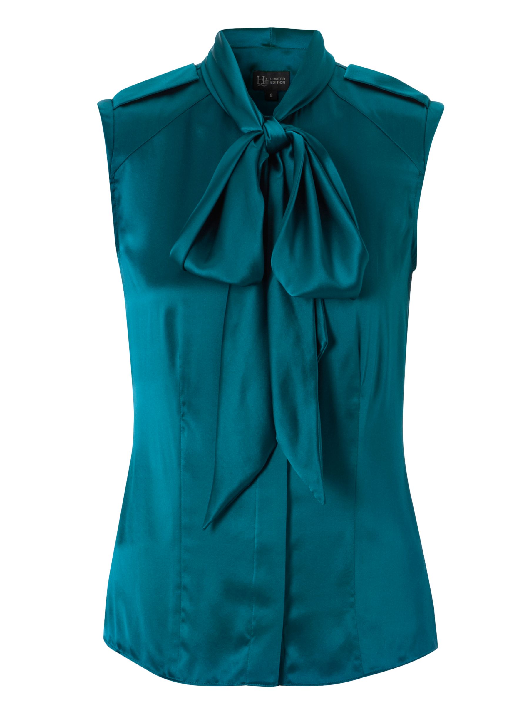 Hobbs Limited Edition Torridon Blouse, Storm Blue