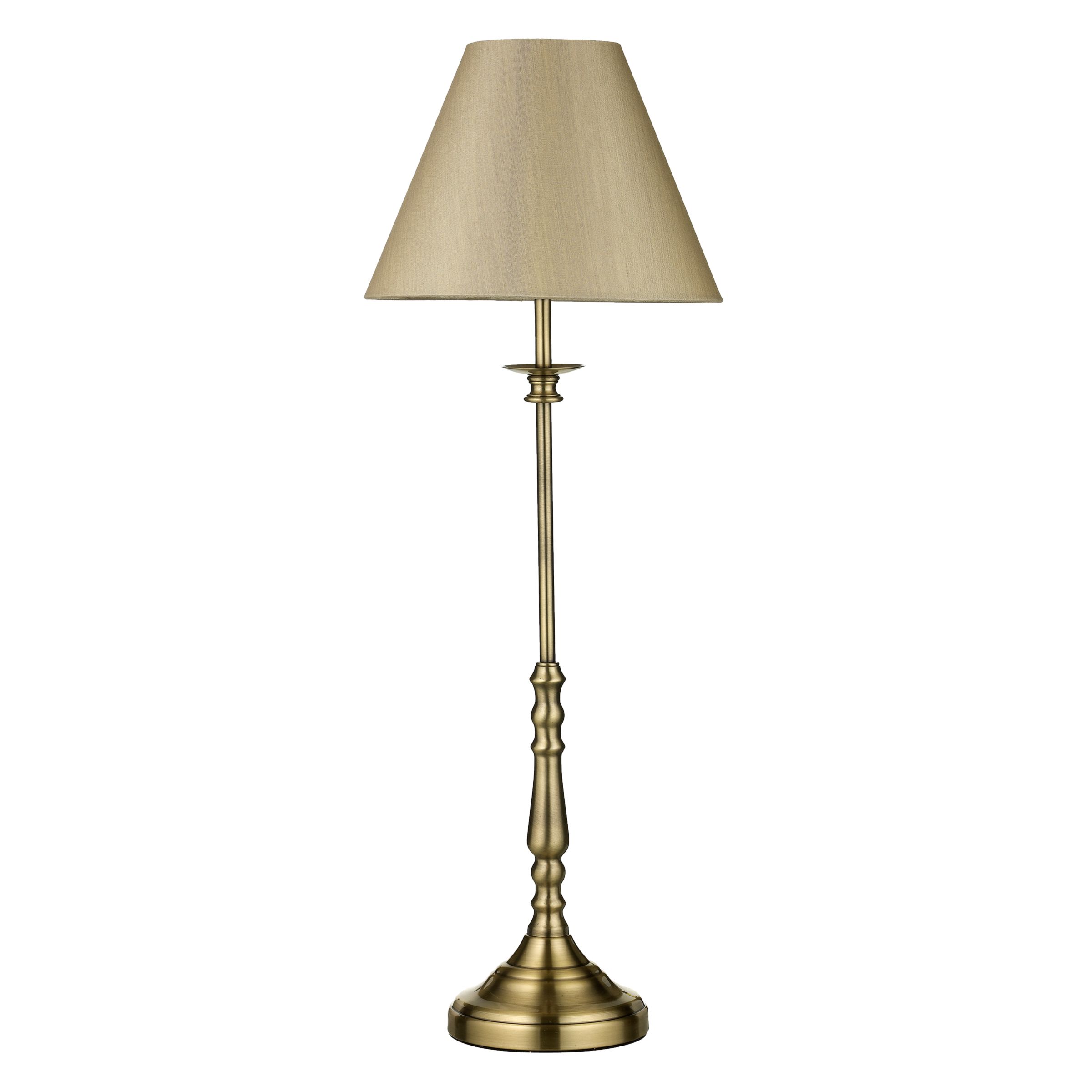 John Lewis Sloane Table Lamp, Antique Brass