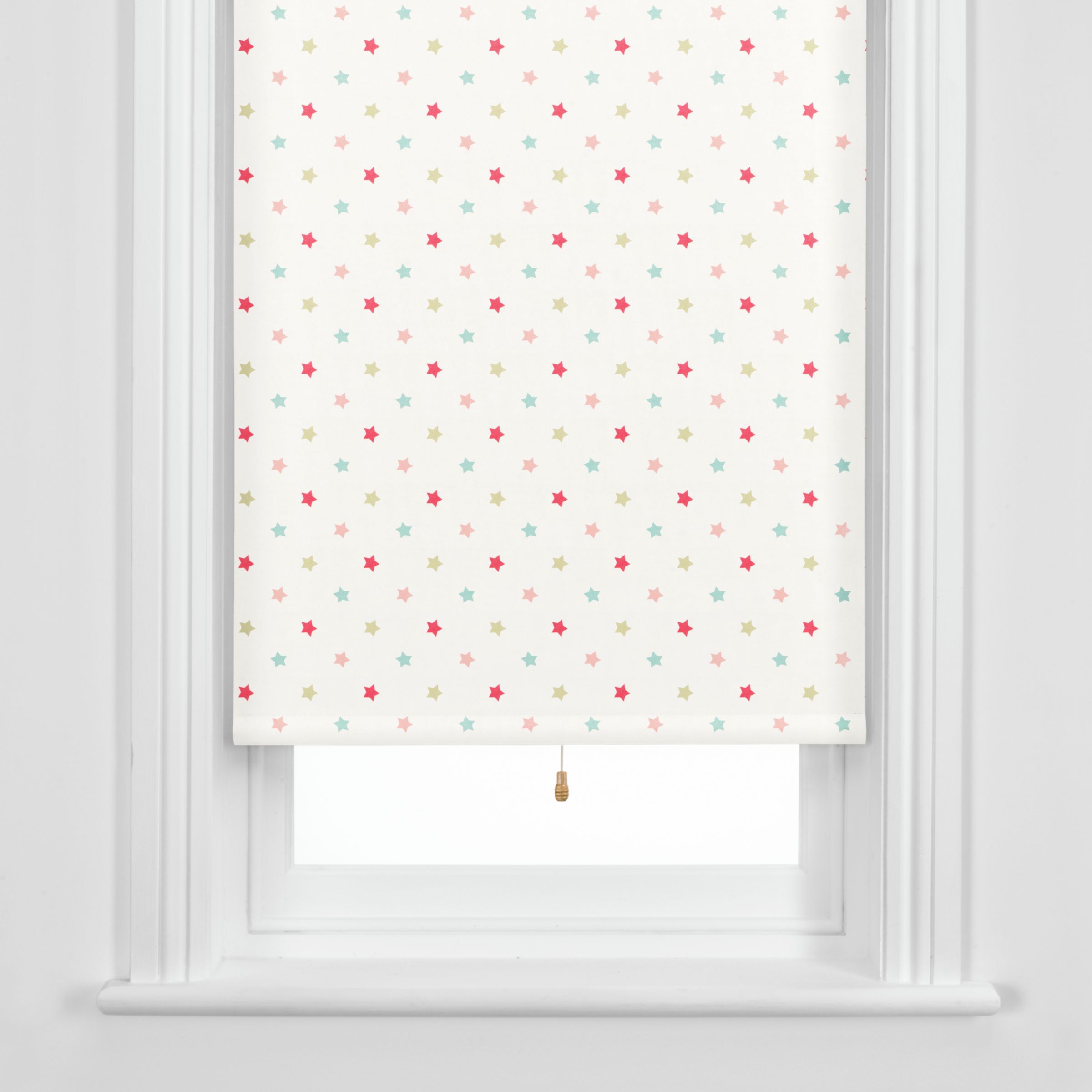 John Lewis Twinkle Blackout Roller Blind, Cream