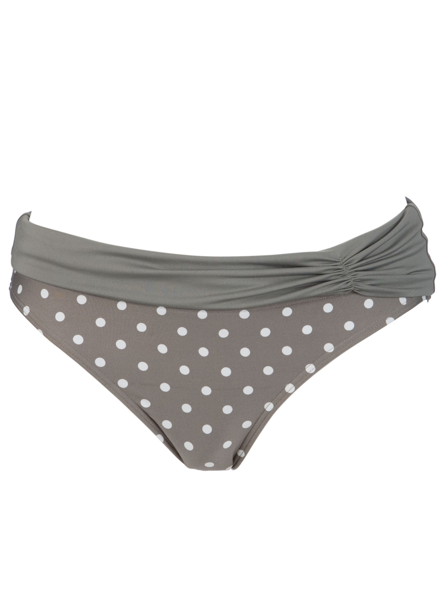John Lewis Women Roma Fold Down Bikini Briefs Mink Spot