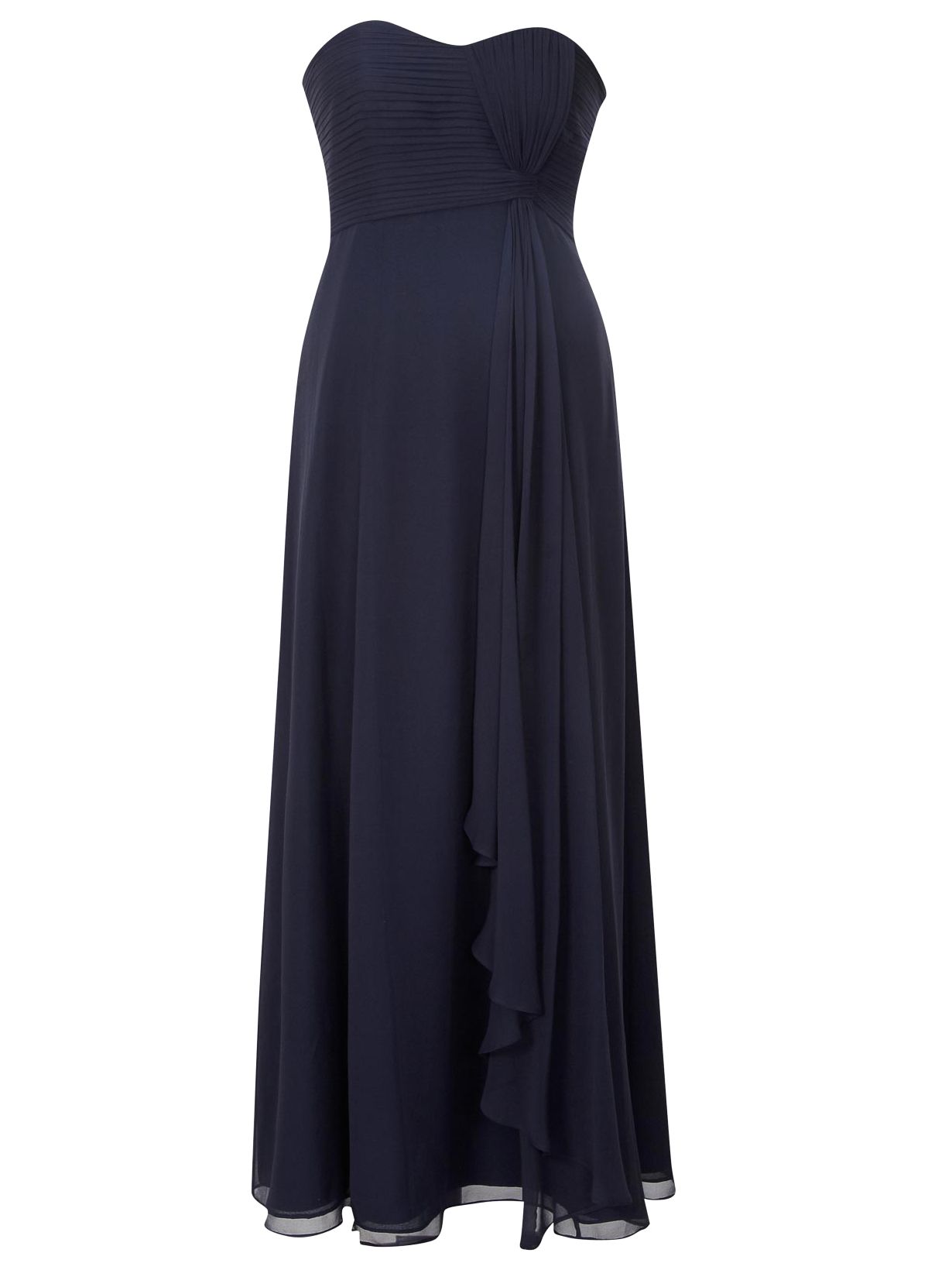 Coast Symphony Maxi Dress, Navy blue at John Lewis