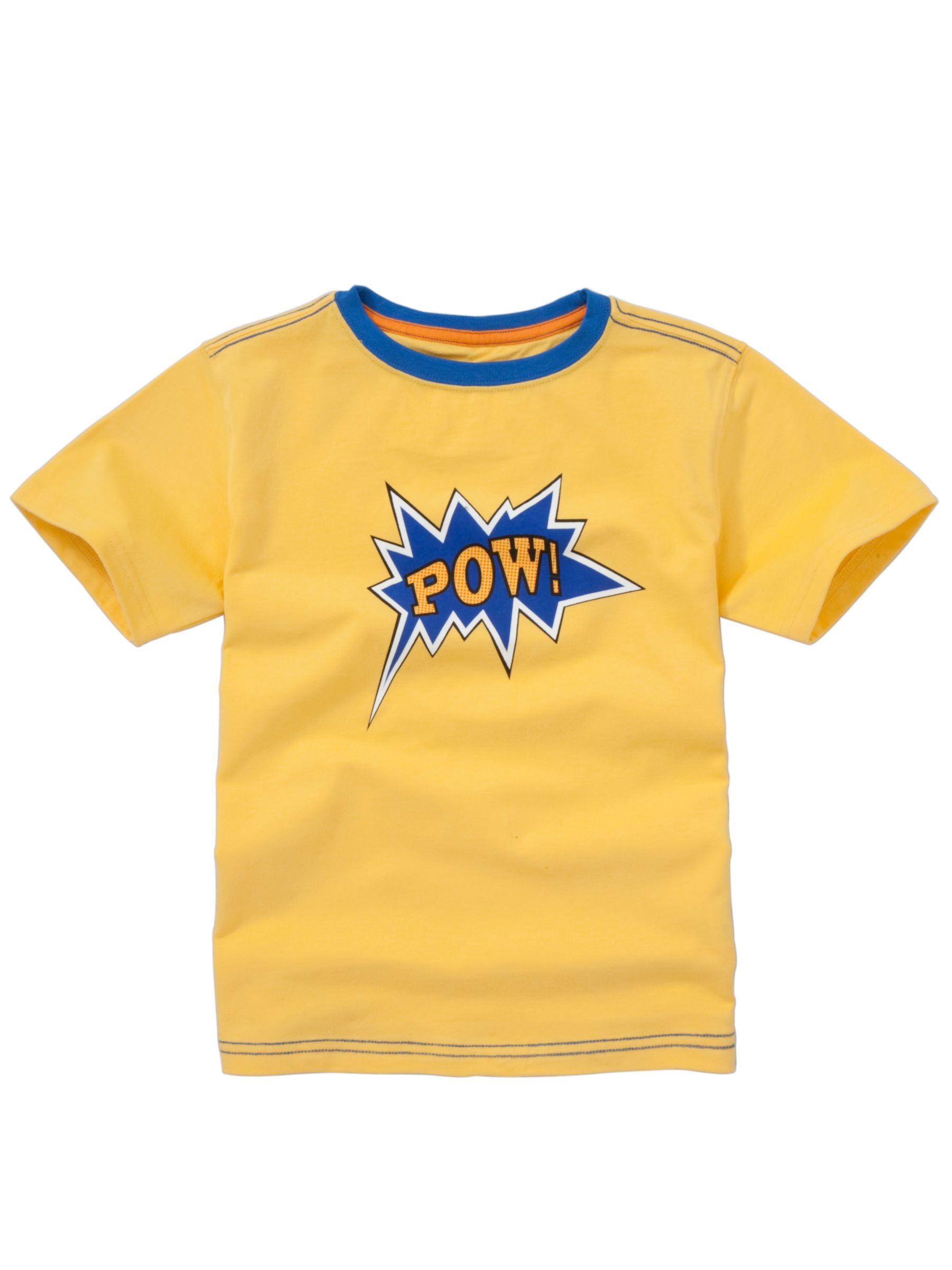 Pow Graphic T-Shirt, Yellow