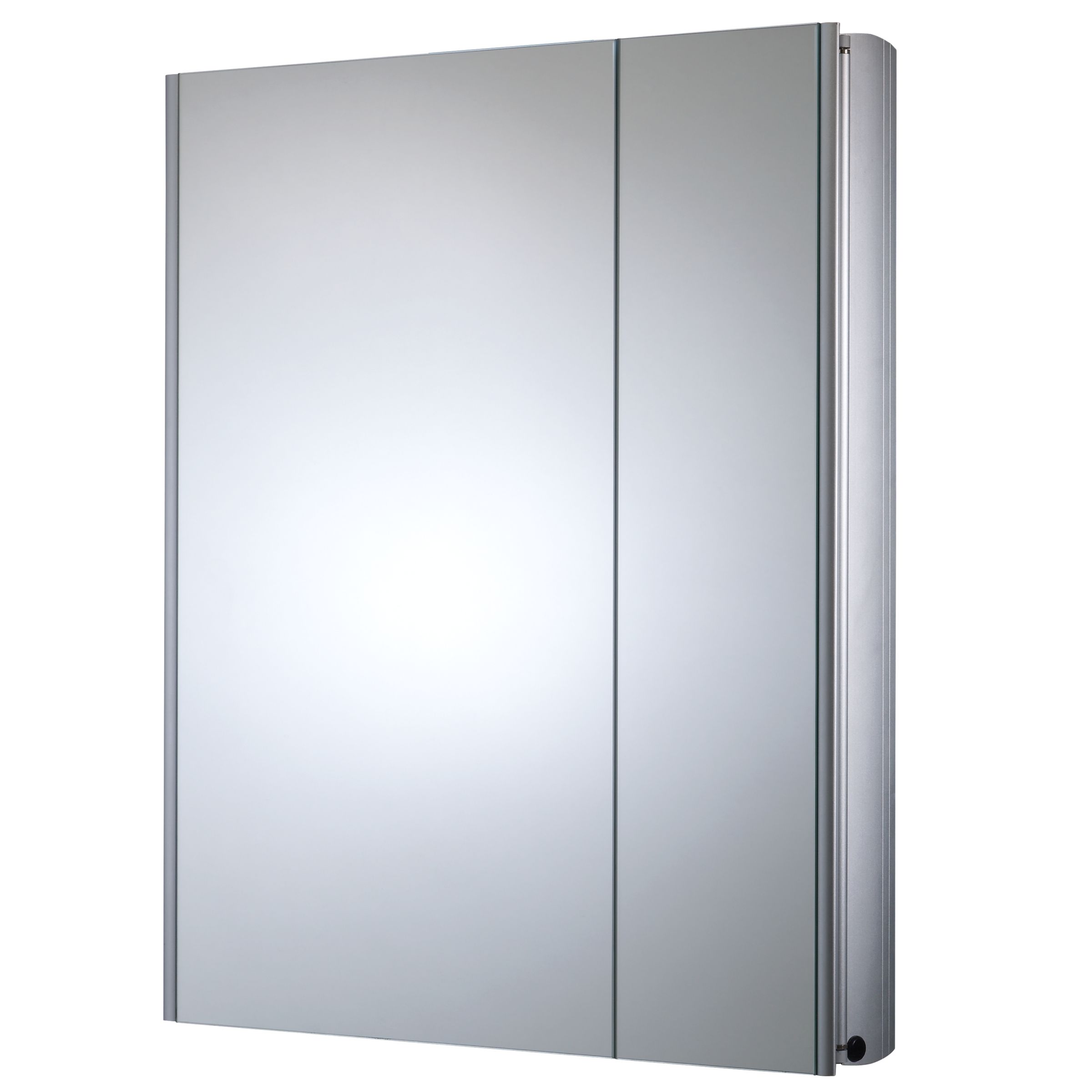 John Lewis Refine Slimline Double Door Bathroom Cabinet at John Lewis