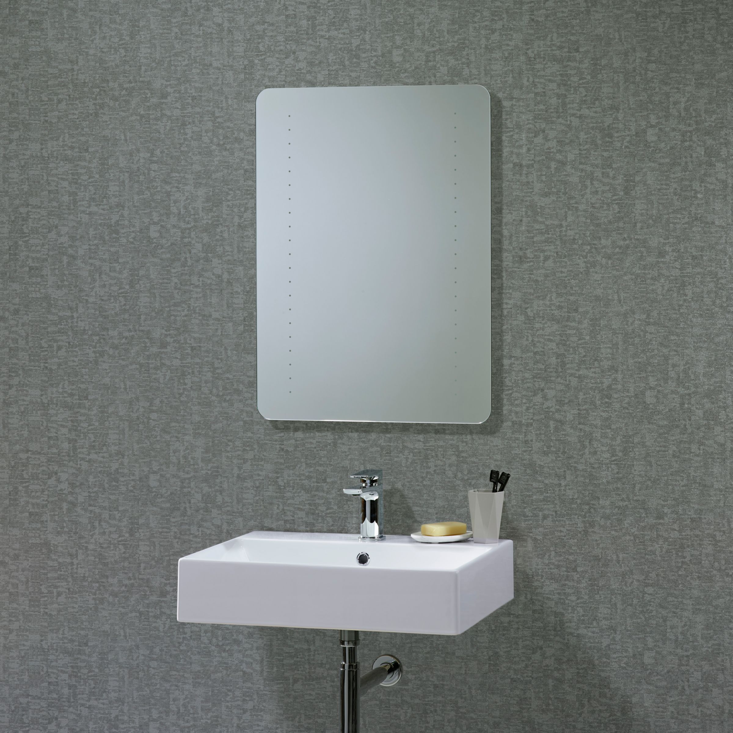Flare LED Bathroom Mirror at John Lewis