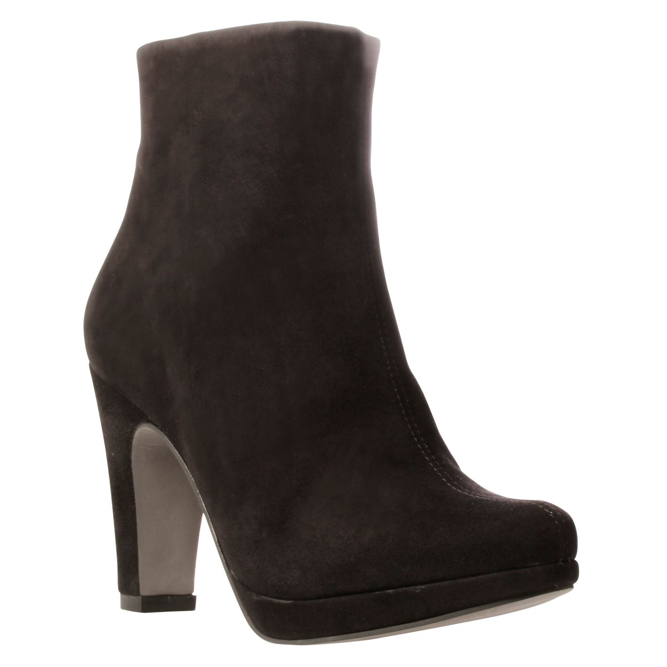 Carvela Sophia Platform Ankle Boots, Black at John Lewis