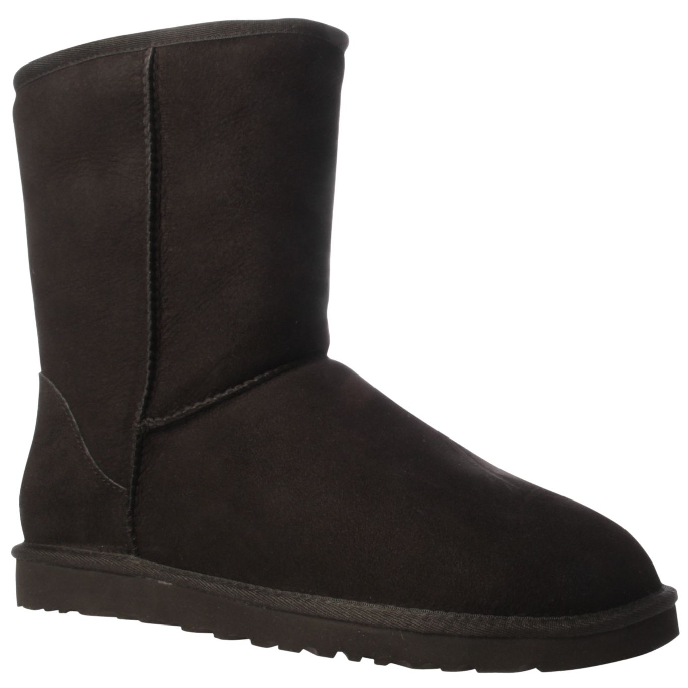 UGG Classic Short Boots, Black at John Lewis