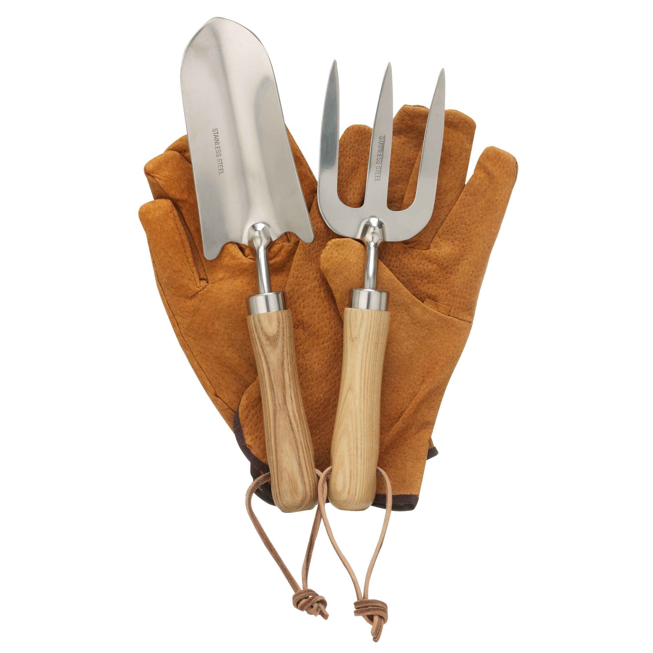 Green Gardening Gloves. John Lewis Rustic Garden