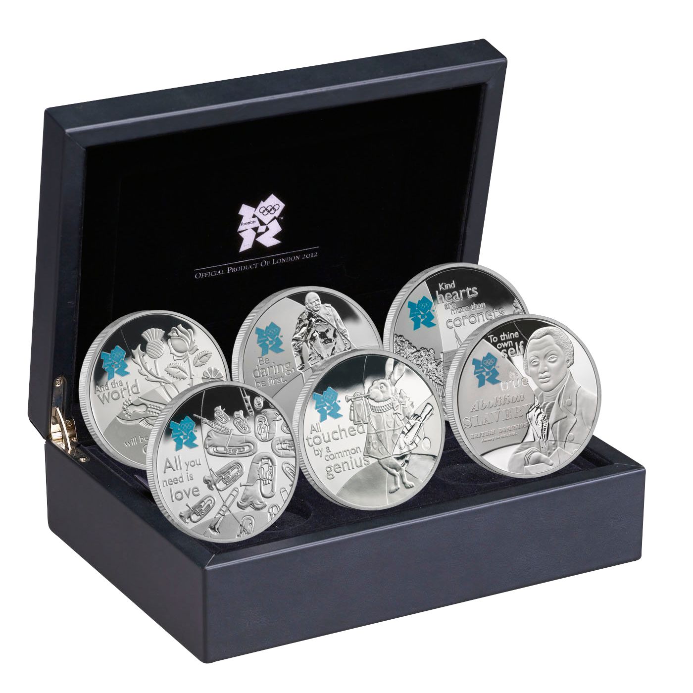 Royal Mint London 2012 Olympic Games, The Spirit Collection of Coins, Set of 6
