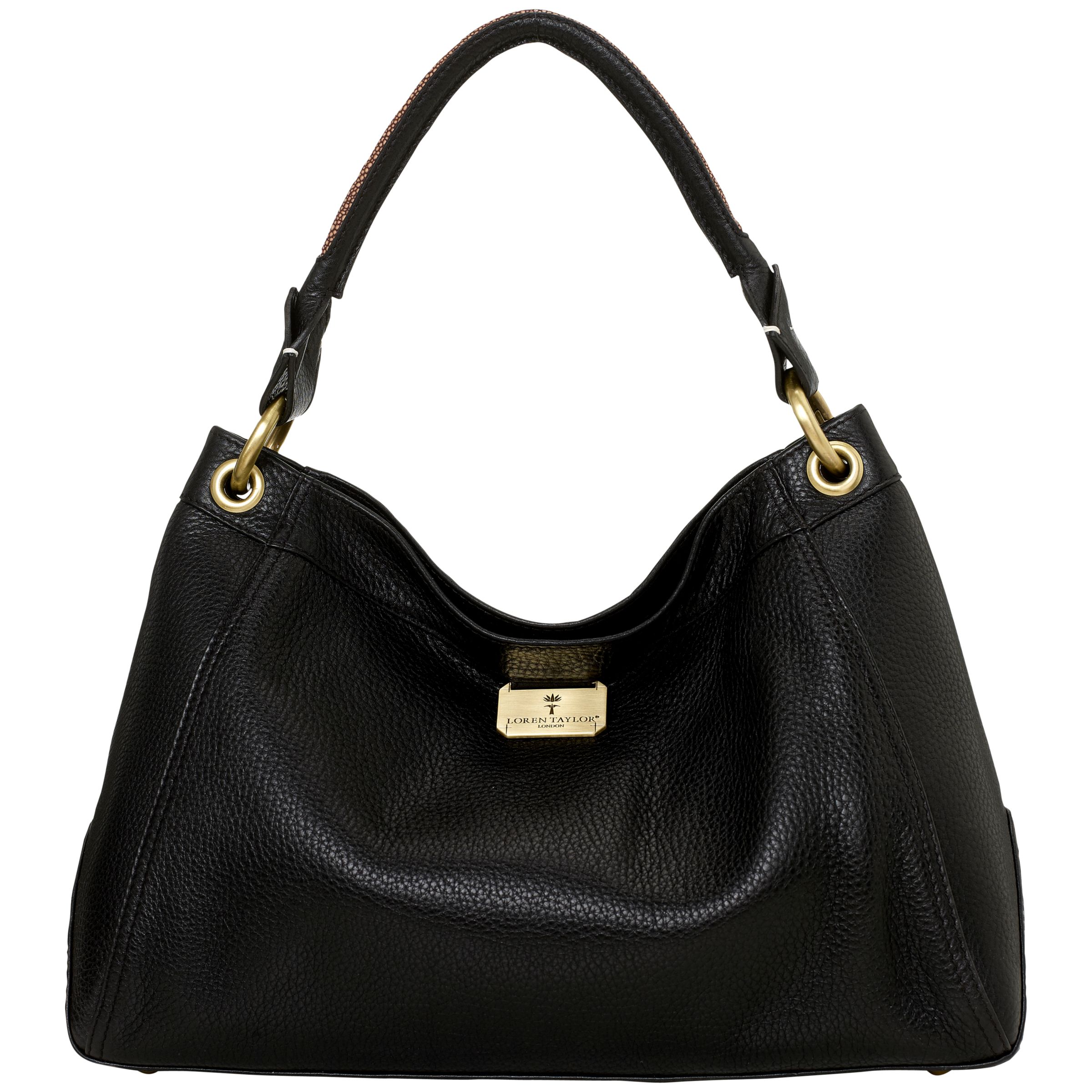 Loren Taylor Immi Shoulder Handbag, Black at John Lewis