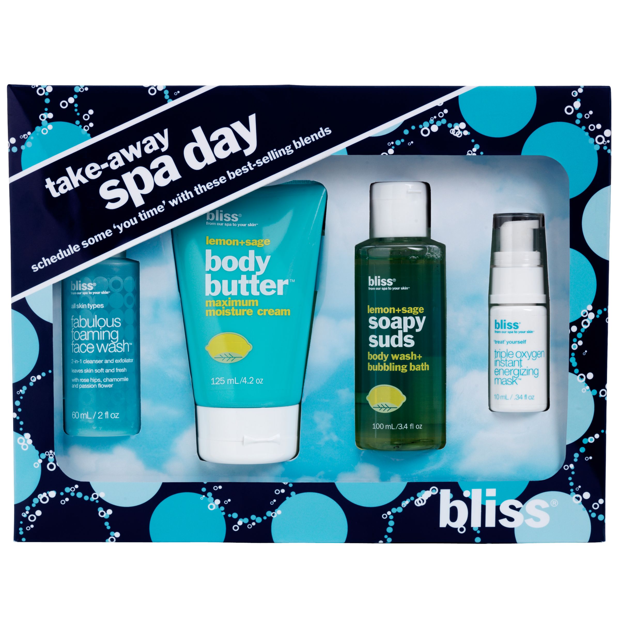 Bliss Take Away Spa Day Set