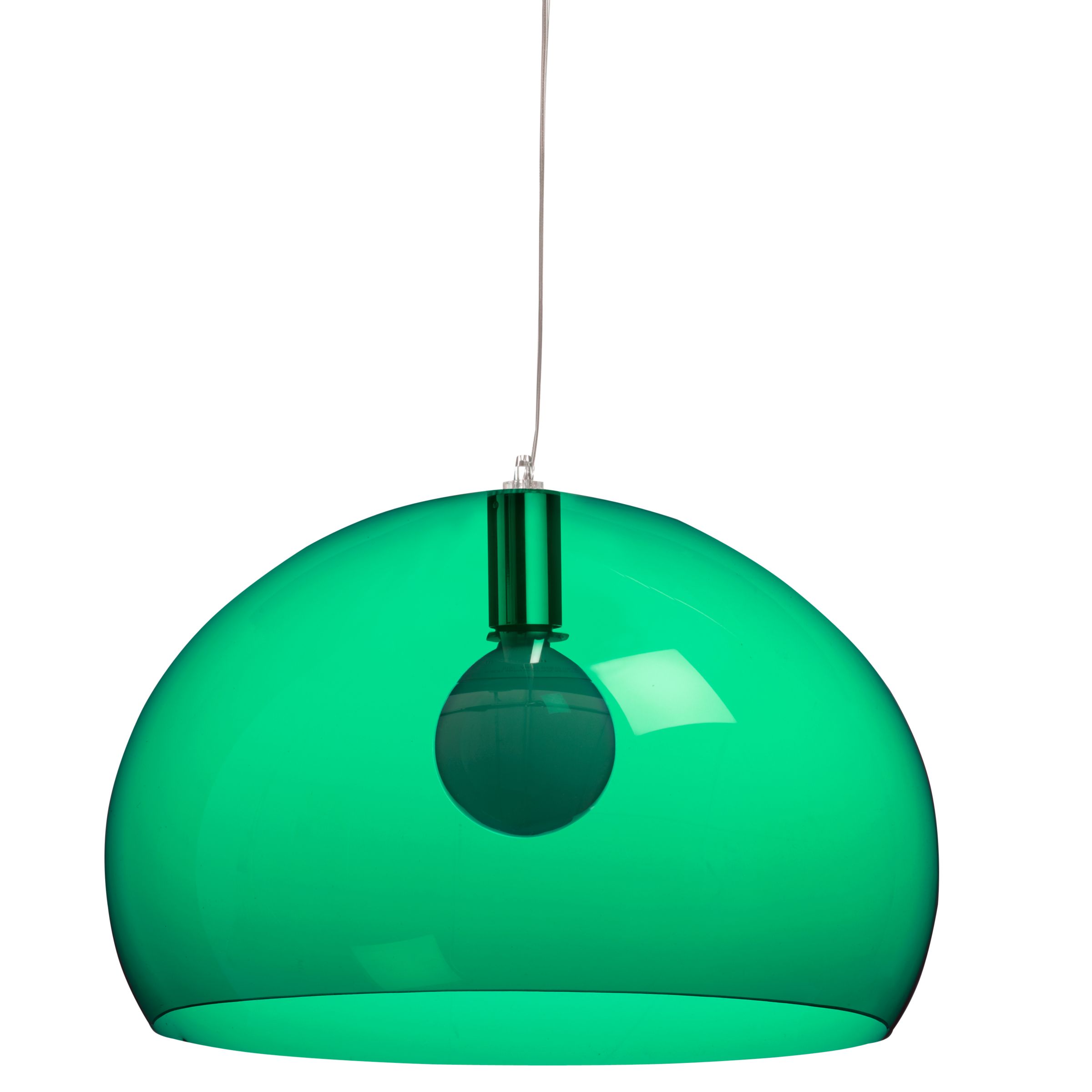 Kartell FLY Ceiling Light, Emerald