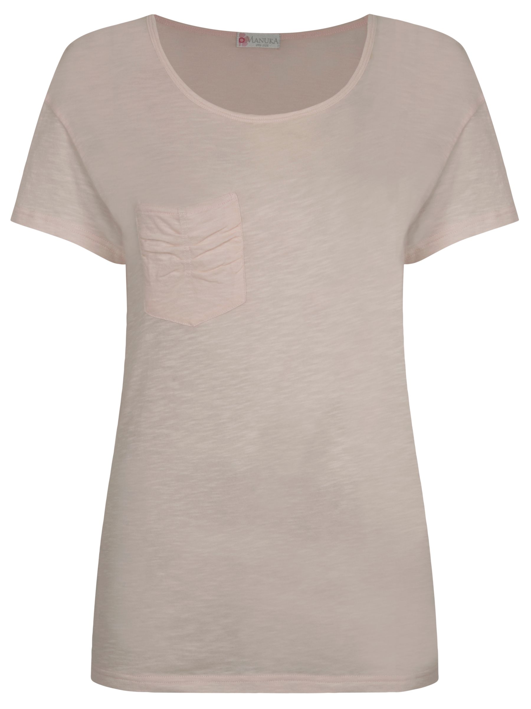 Manuka Bamboo Pocket T-Shirt, Pink