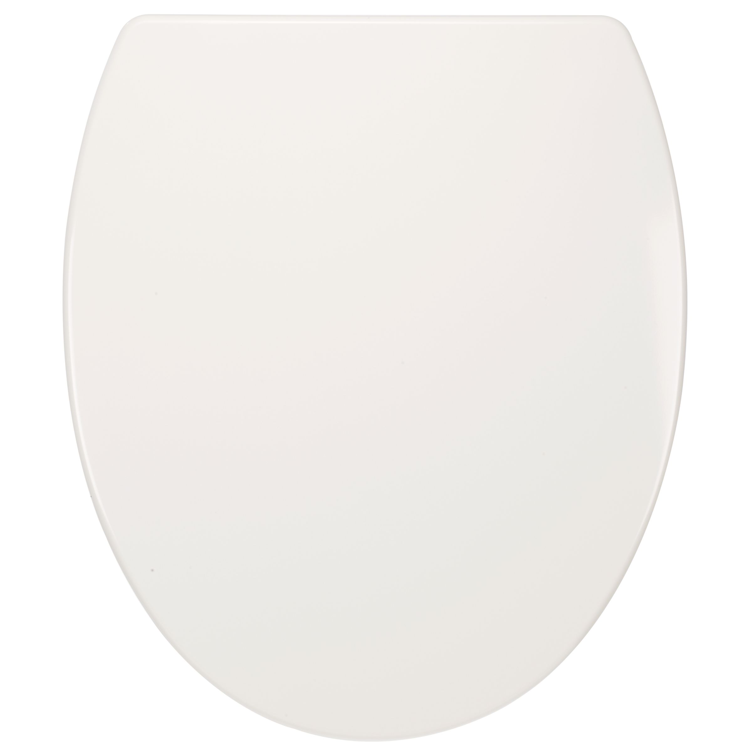 John Lewis Juno Quick Release Toilet Seat, White