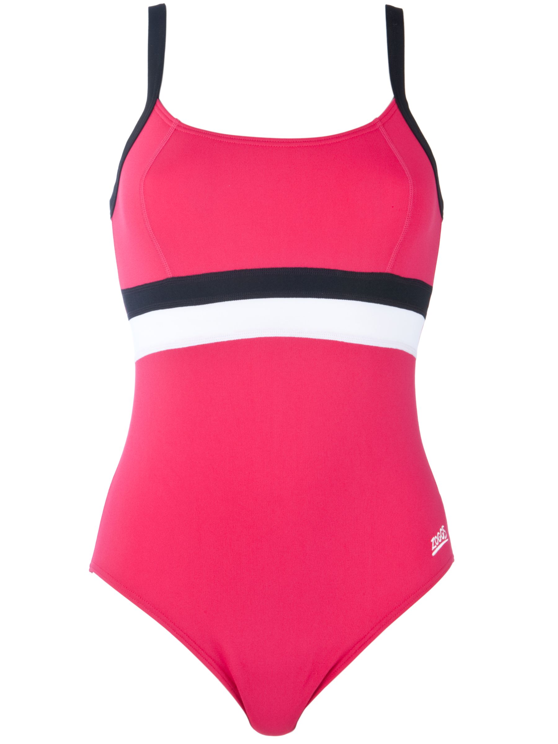 Zoggs Torquay Scoopback One Piece Swimsuit, Pink