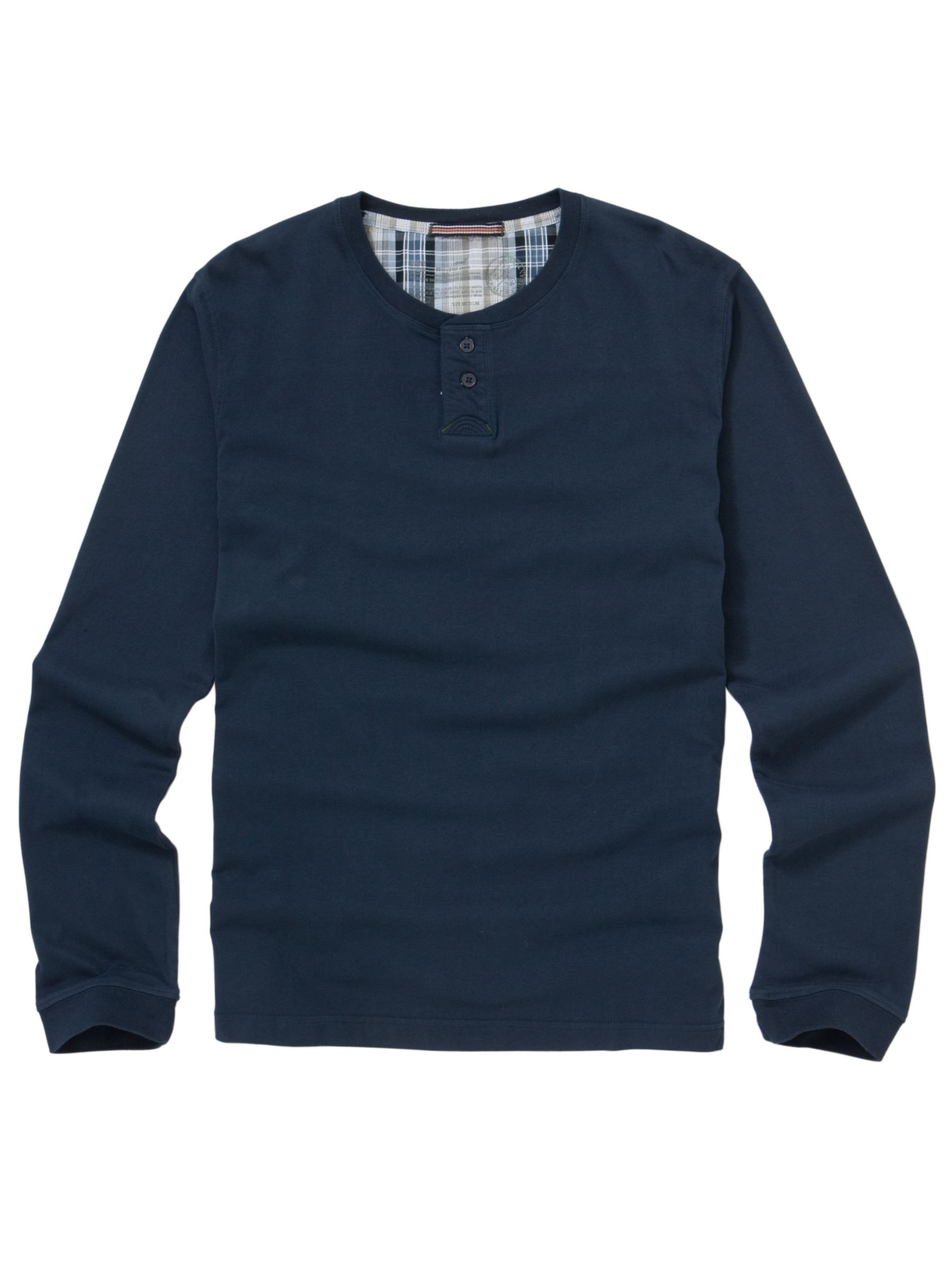 Huxley Long Sleeve Grandad T-Shirt,