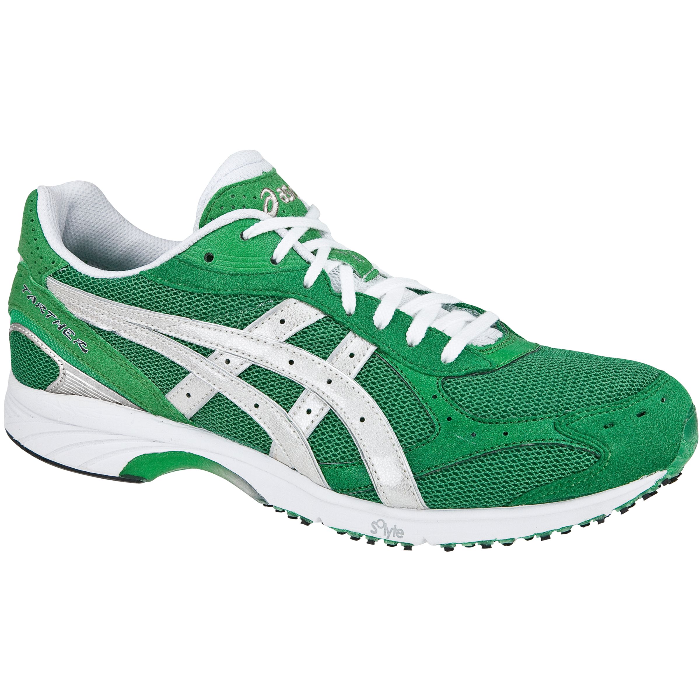 Gel Tarther Speed Running Shoes, Green/White