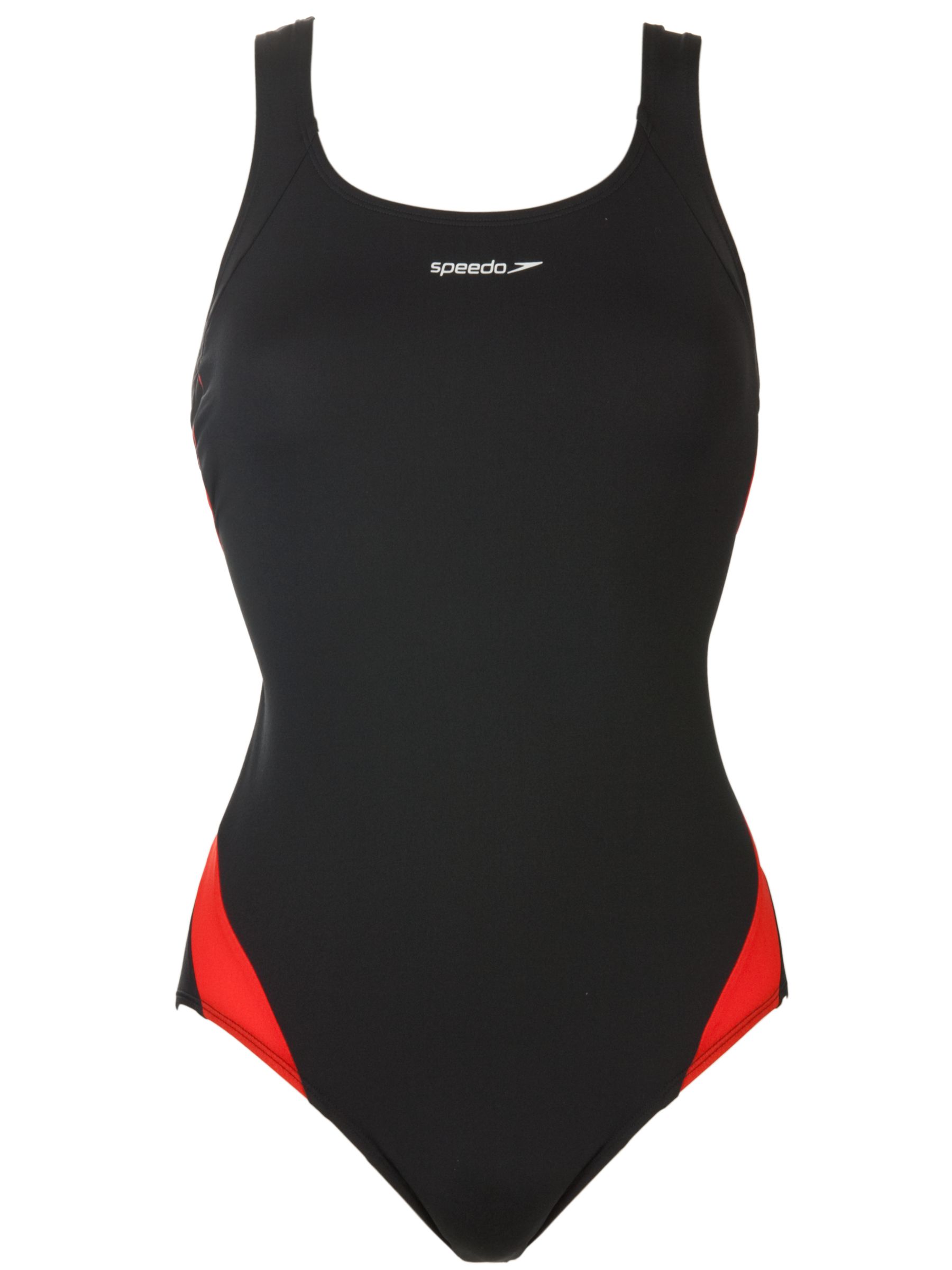 Speedo Endurance  Xylia Swimsuit, Black/red