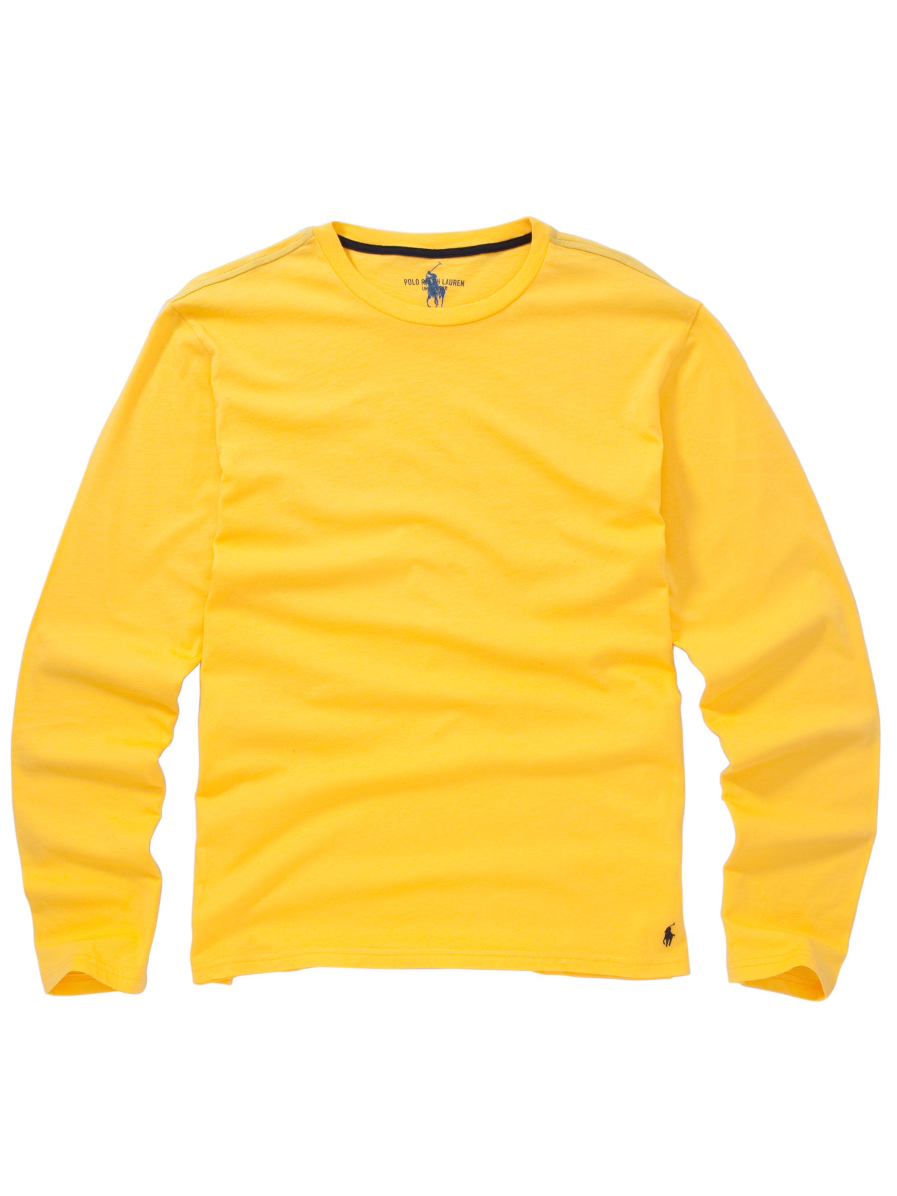 Long Sleeve T-Shirt, Yellow