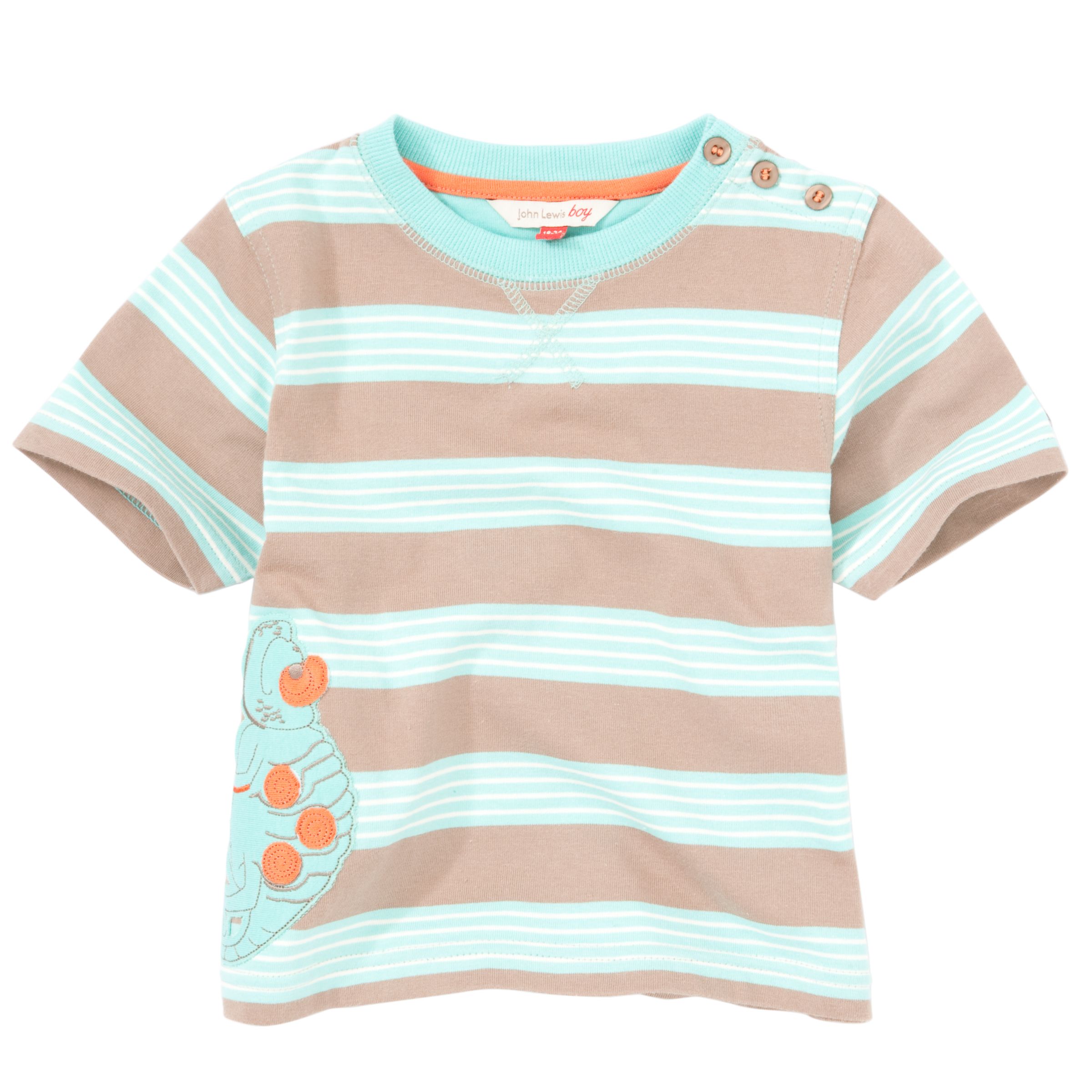 John Lewis Boy Chameleon T-Shirt, Blue