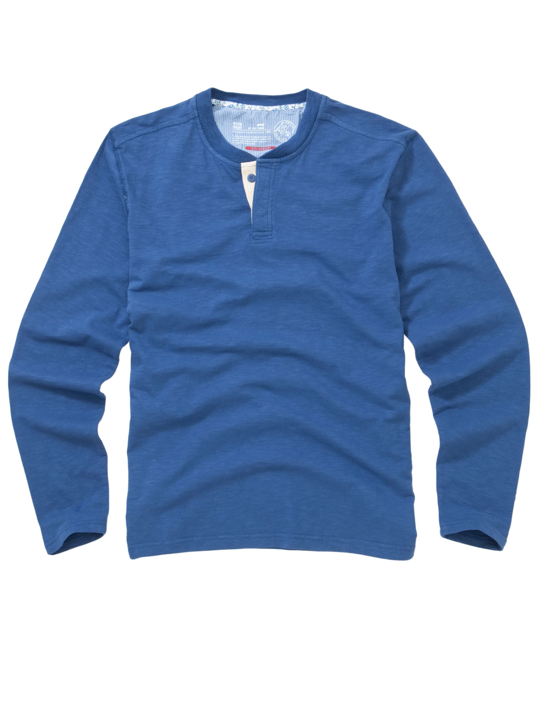 Vickers Grandad T-Shirt, Blue