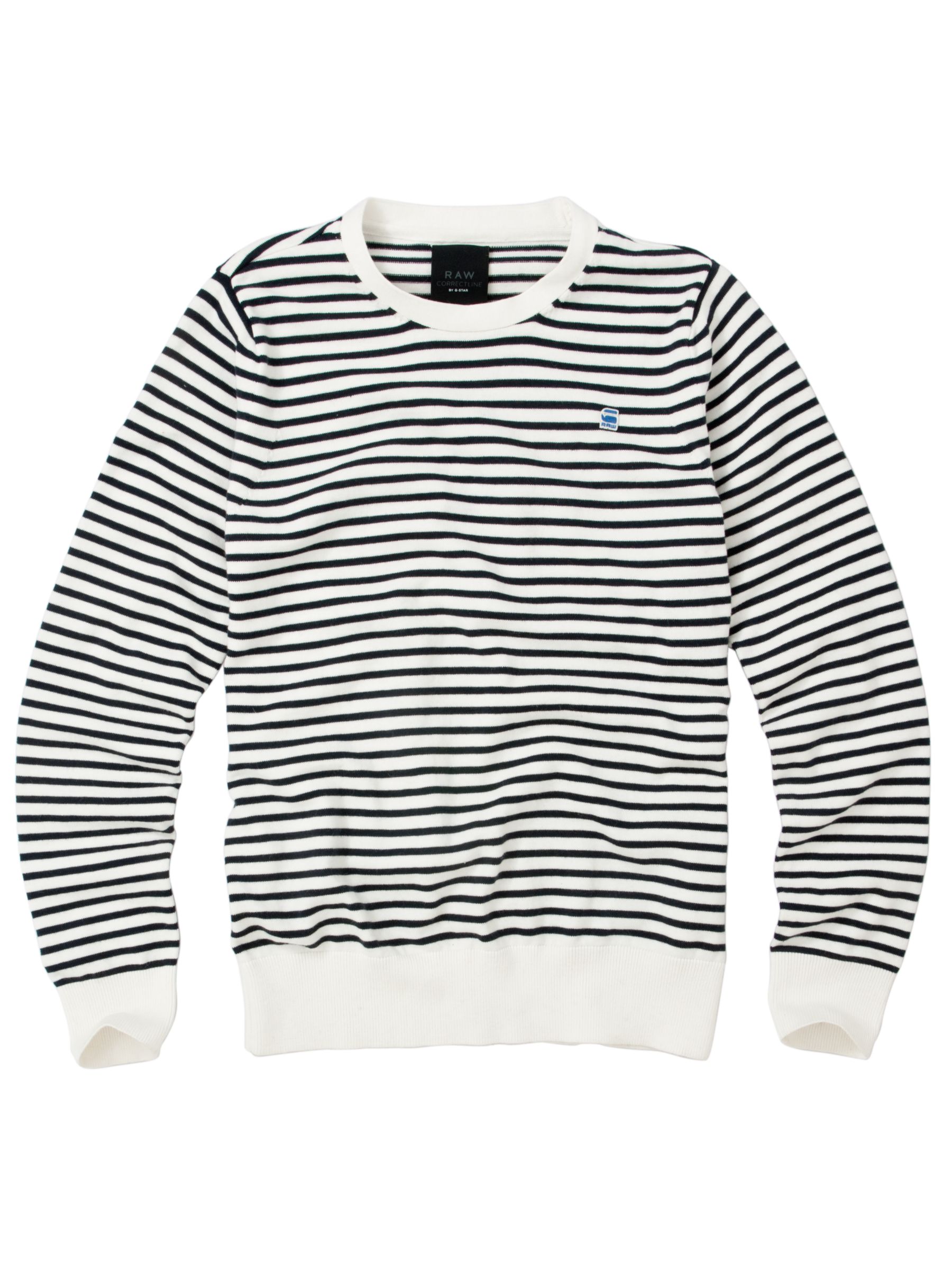 G-Star Raw Breton Stripe Crew-Neck T-Shirt,