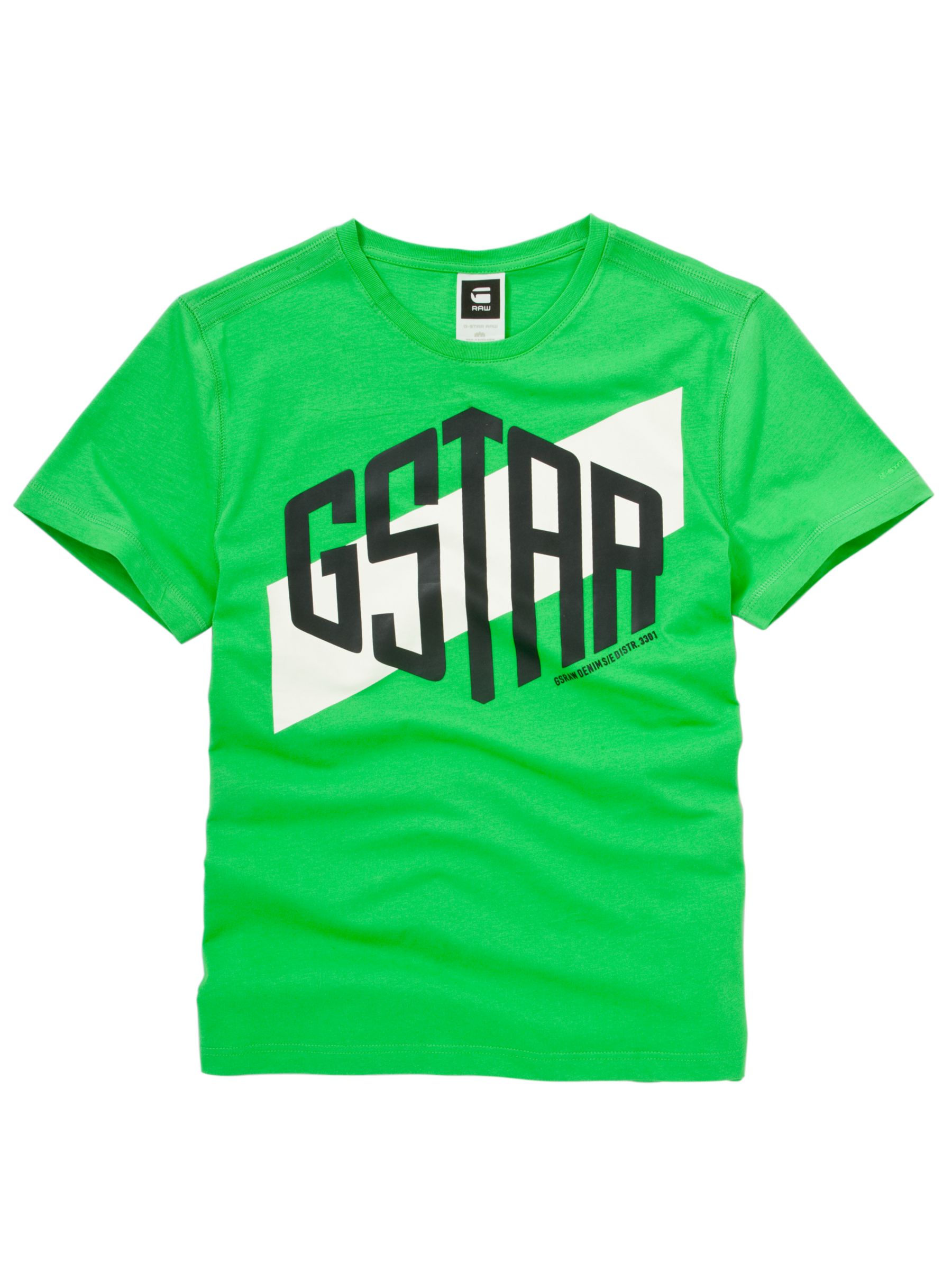 G-Star Raw Bruce Short-Sleeve Logo T-Shirt, Green