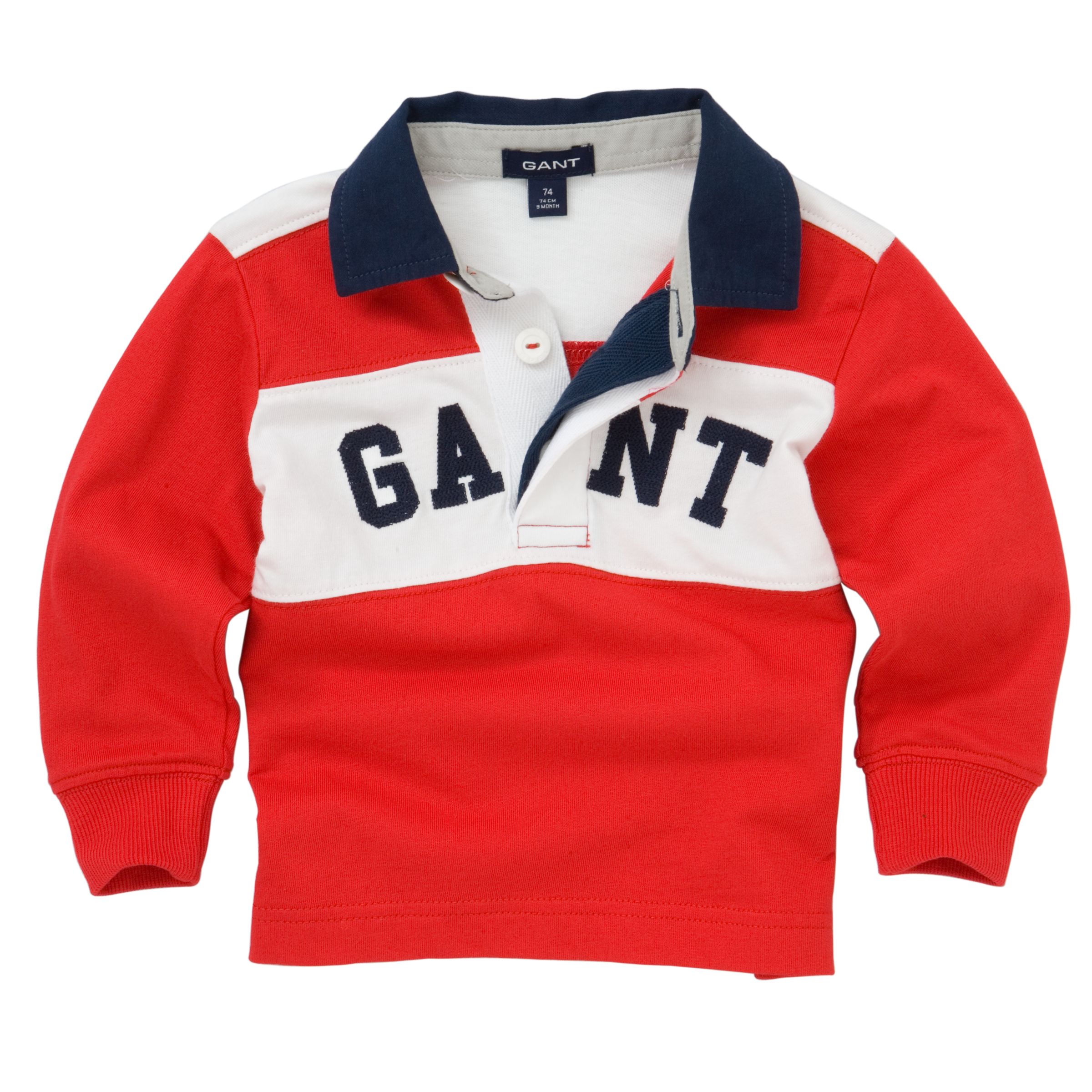 Gant Rugby Shirt, Red
