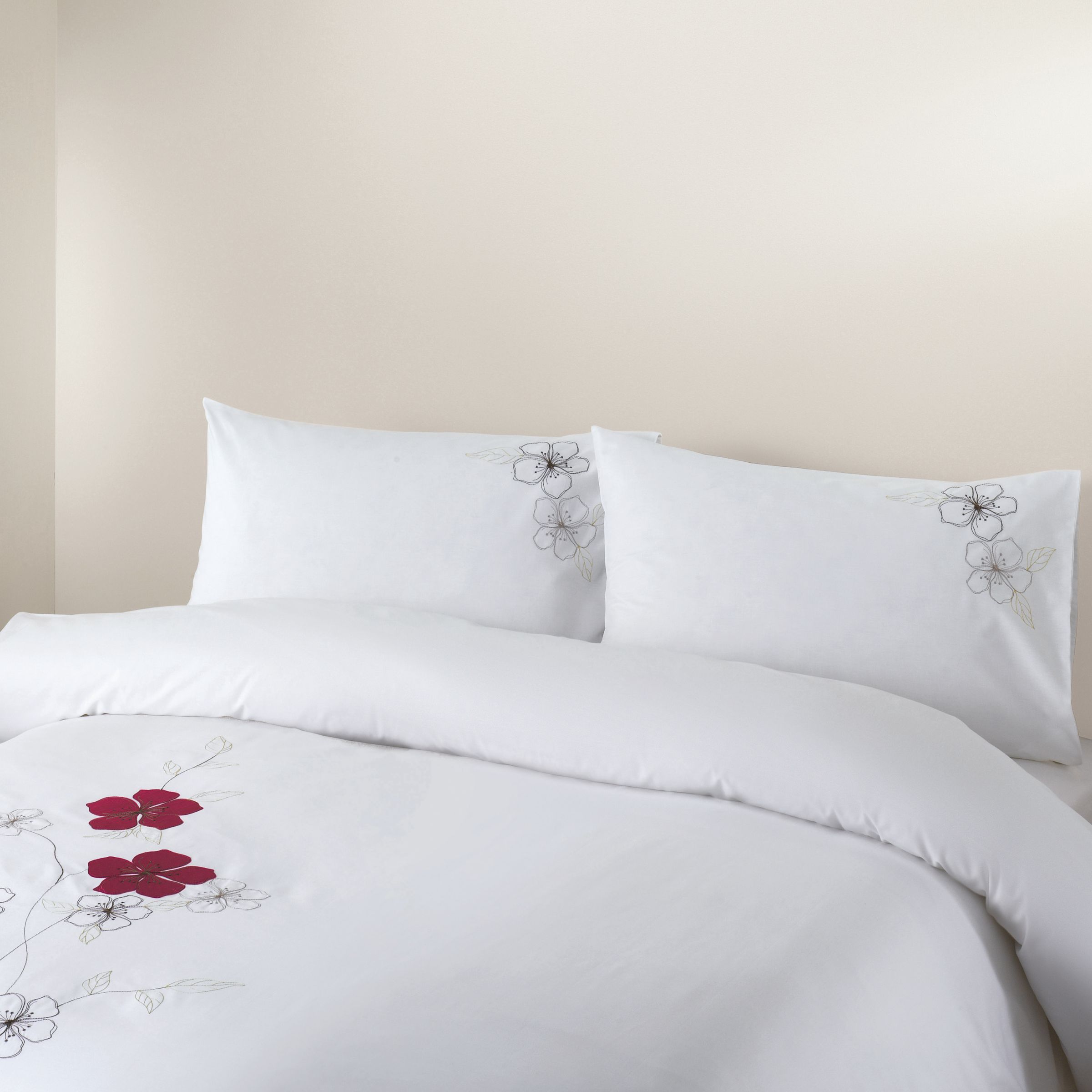 John Lewis Floral Applique Duvet Cover Sets,