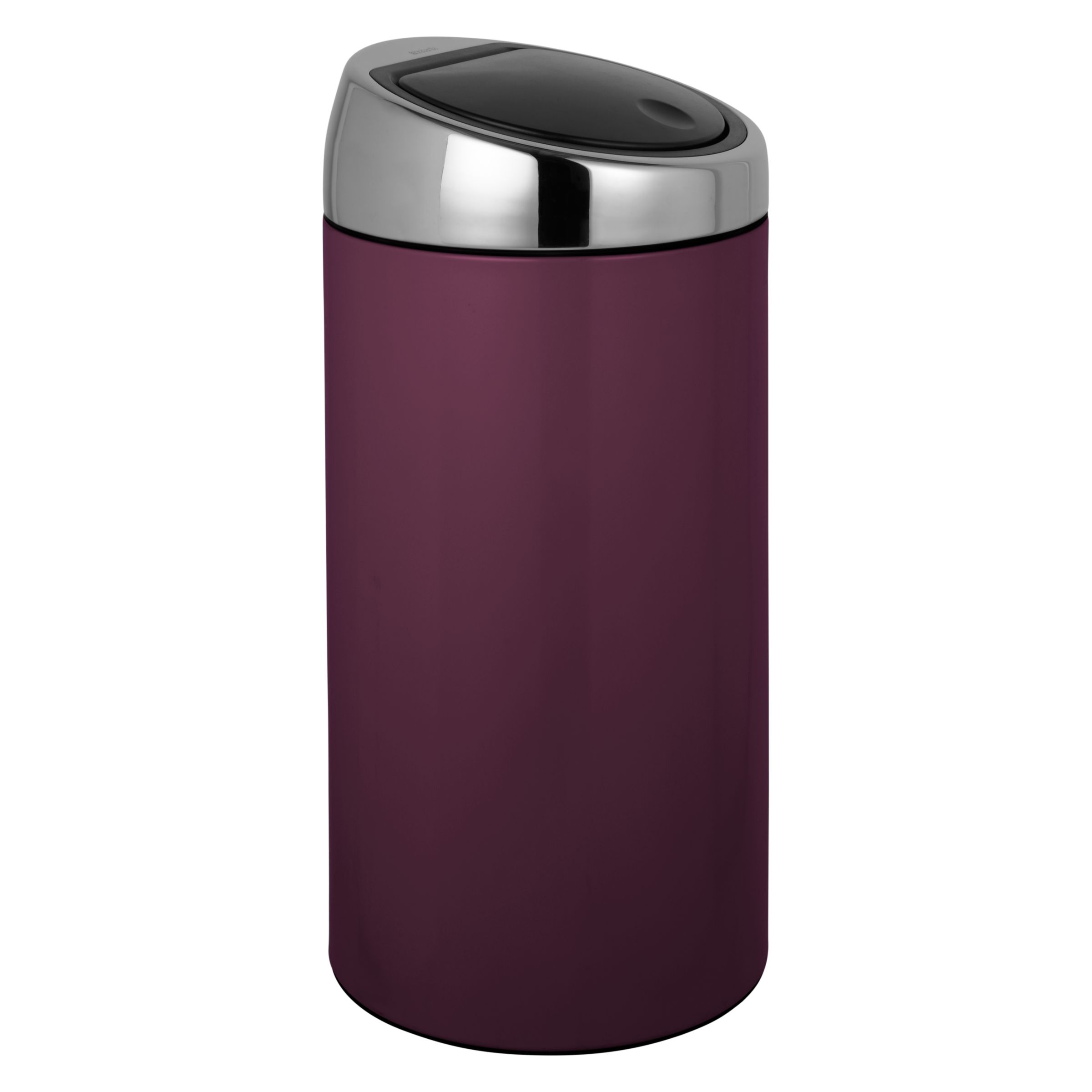 Brabantia Touch Bin Deluxe, 45L, Violet at JohnLewis