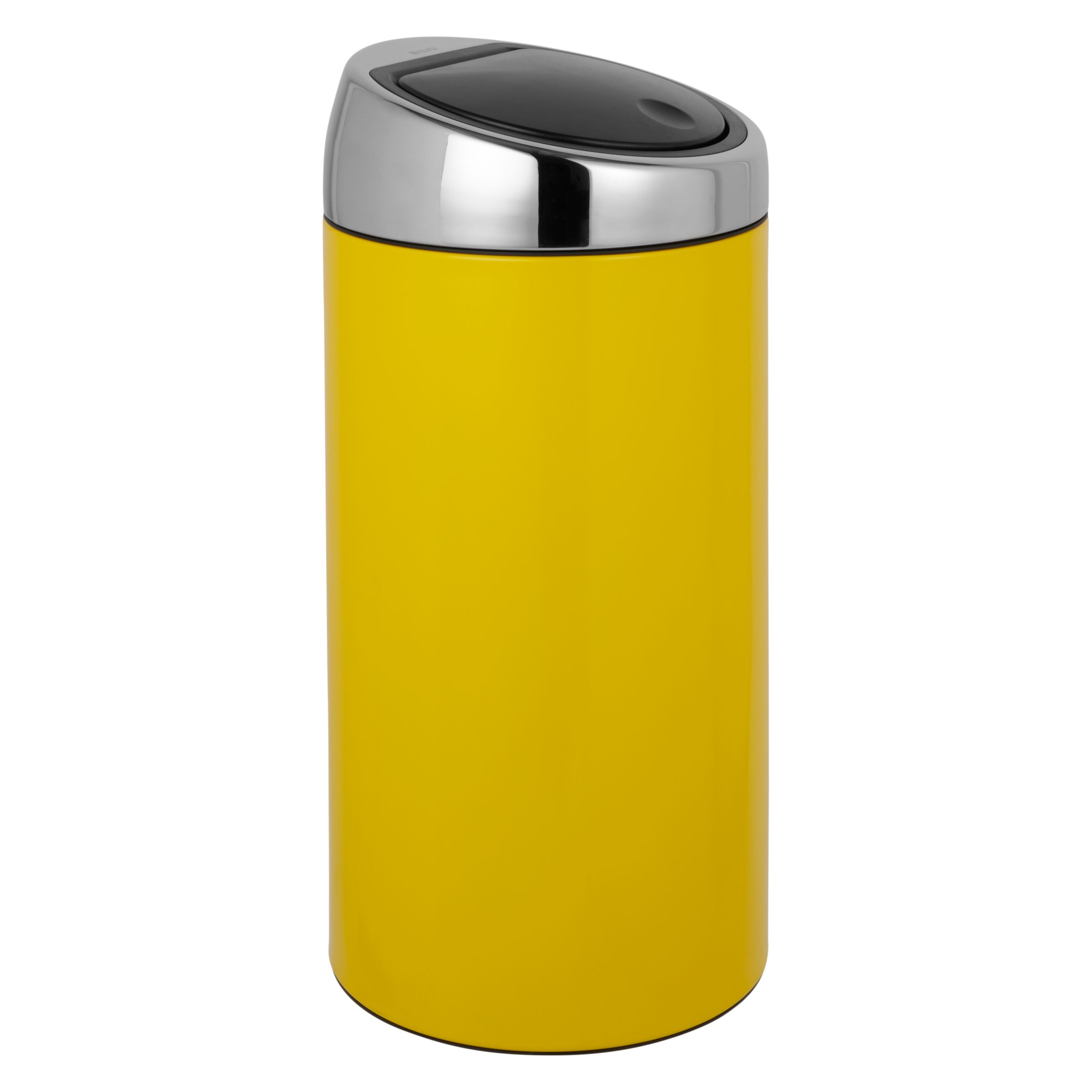 Brabantia Touch Bin Deluxe, 45L, Lemon at JohnLewis