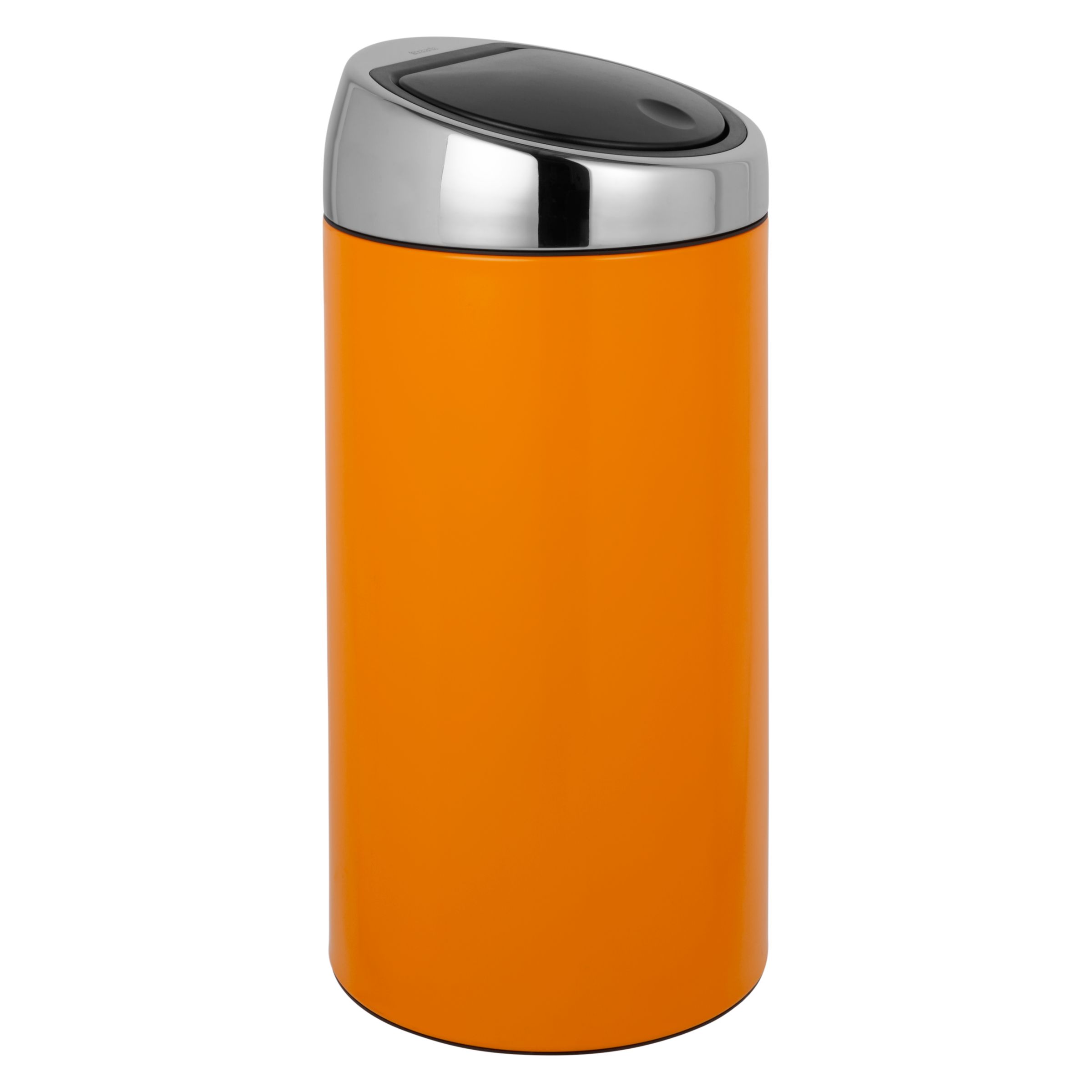 Brabantia Touch Bin Deluxe, 45L, Orange at John Lewis