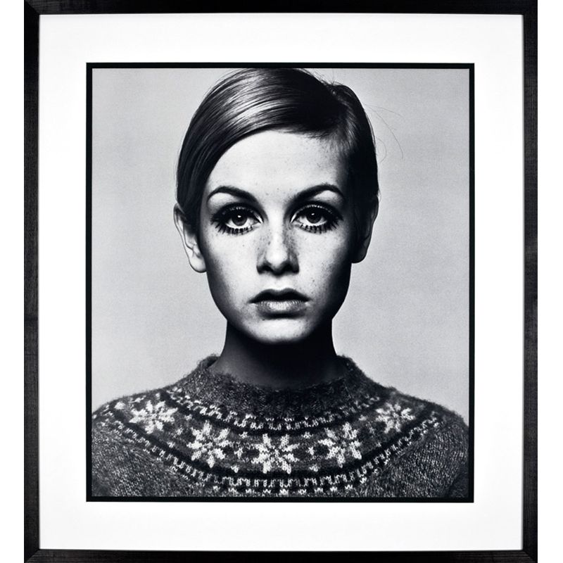 Twiggy Framed Print, 75 x 83cm at John Lewis