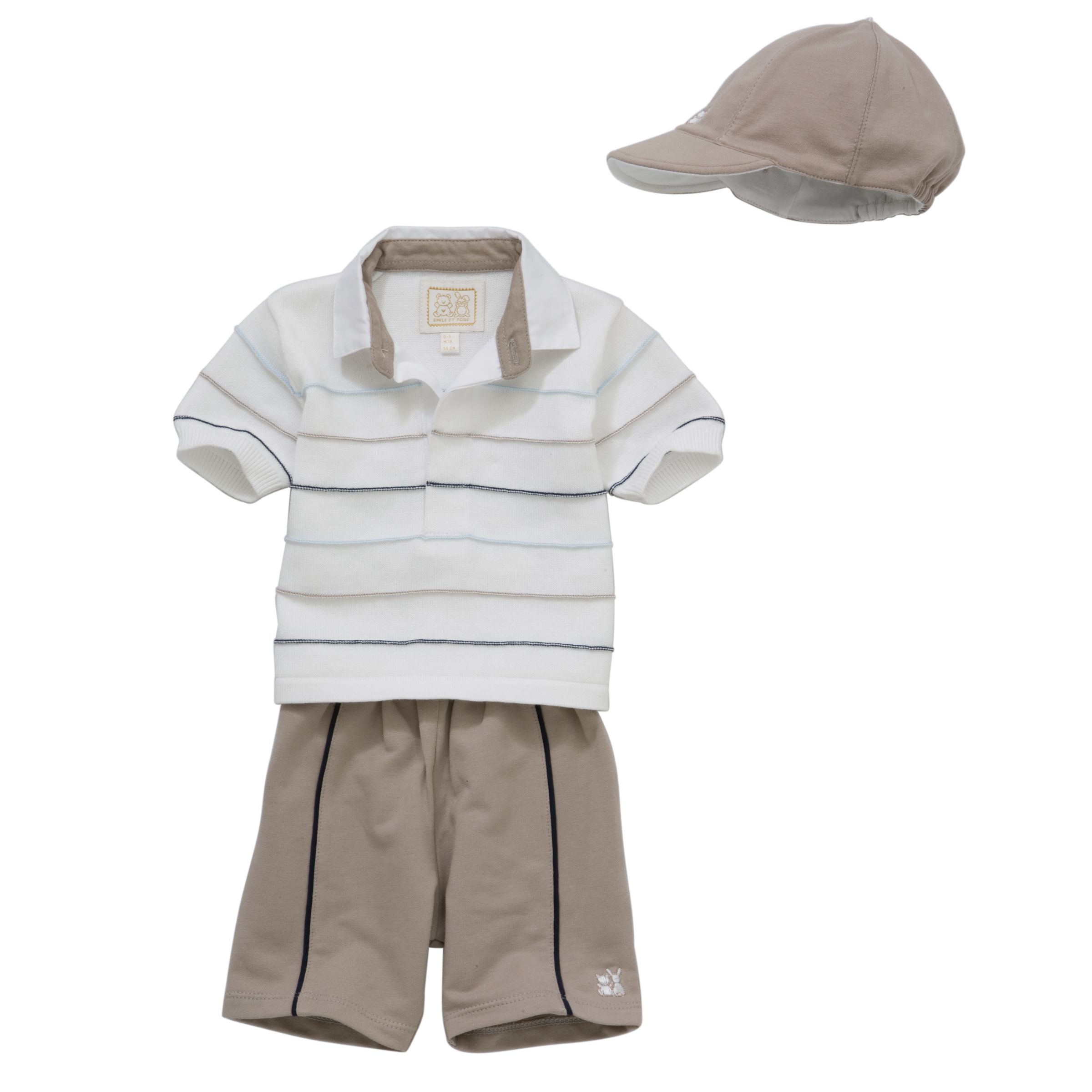 T-Shirt and Shorts Outfit, Blue