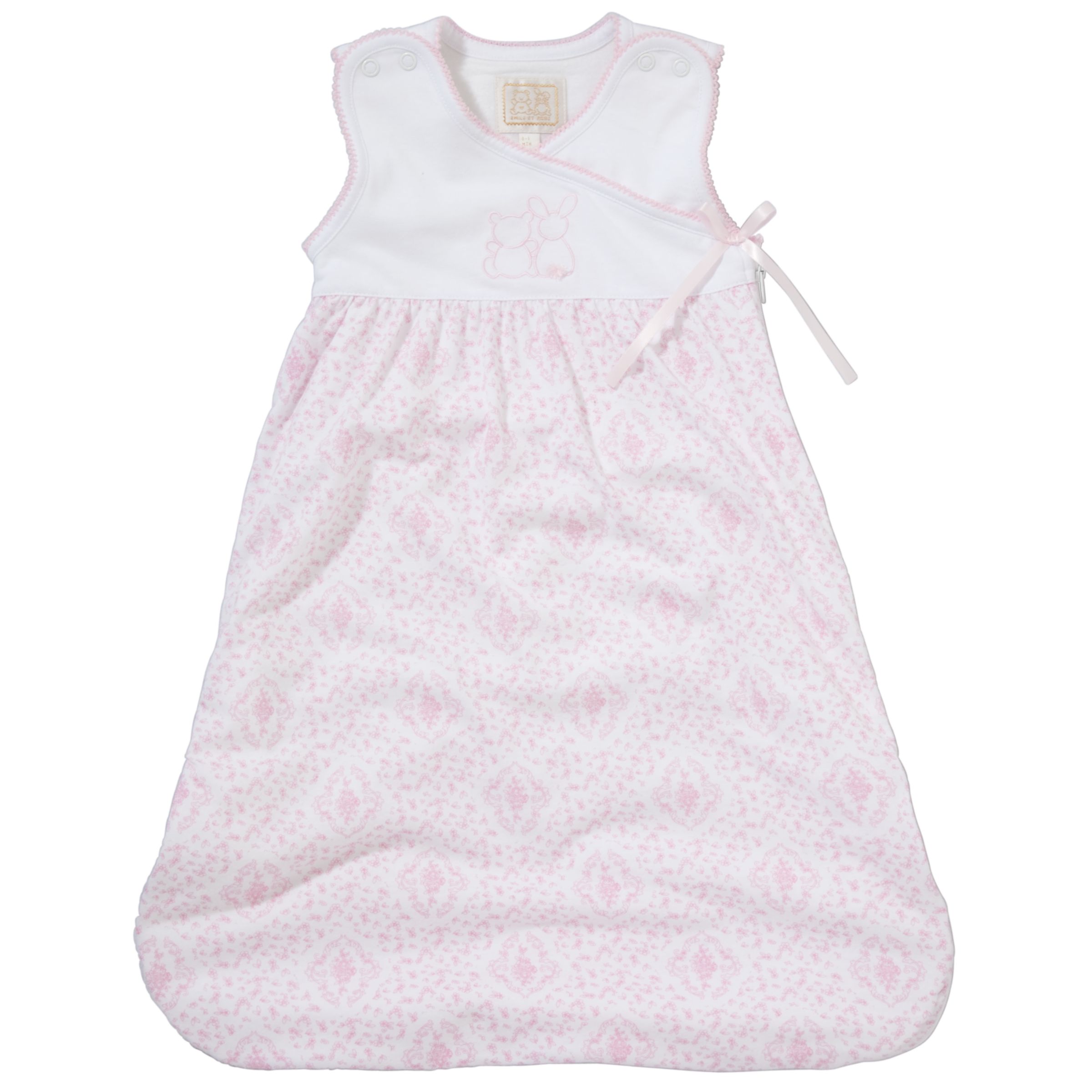 Emile et Rose Sleeping Bag, 1 tog, Pink