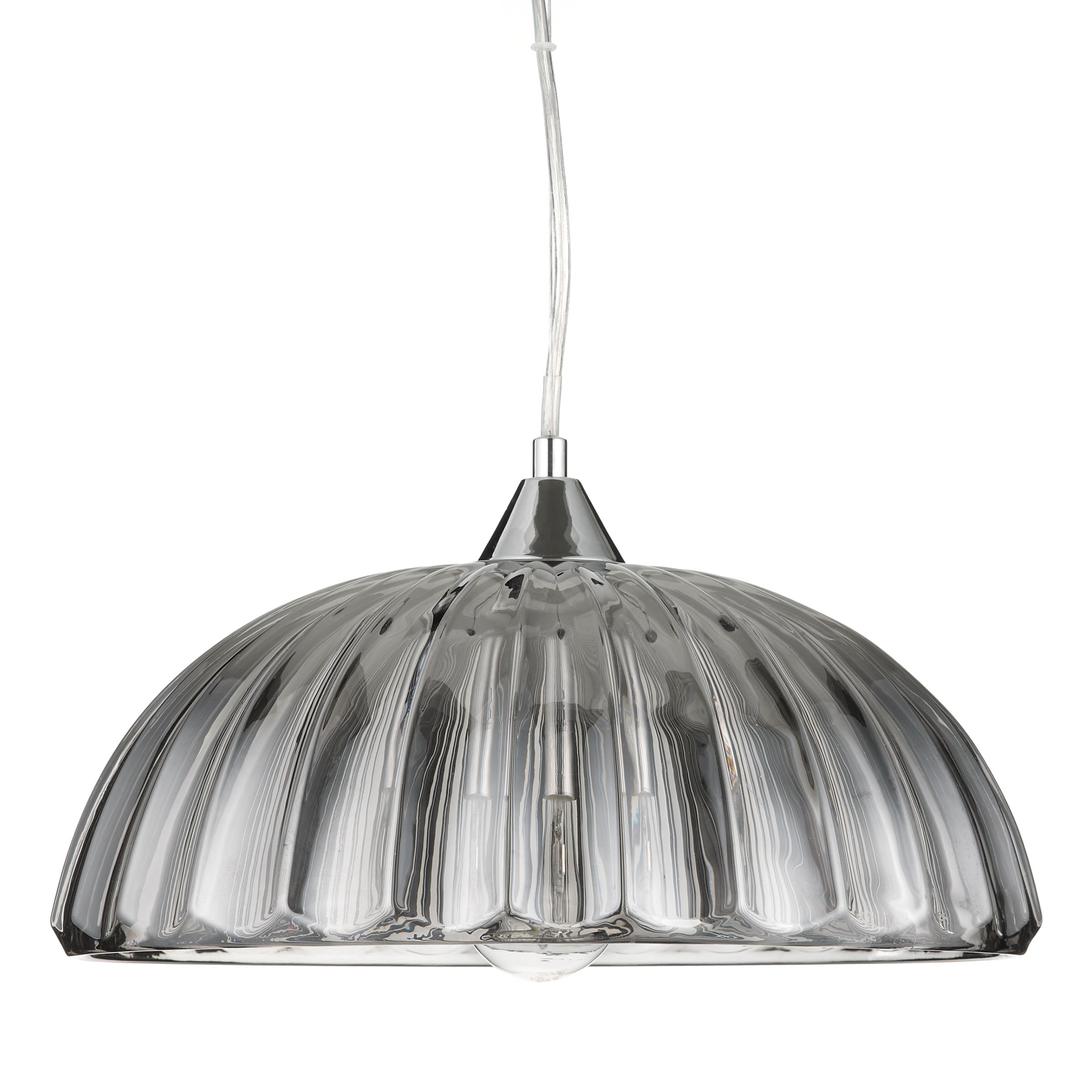 John Lewis Anais Ceiling Light, Smoke