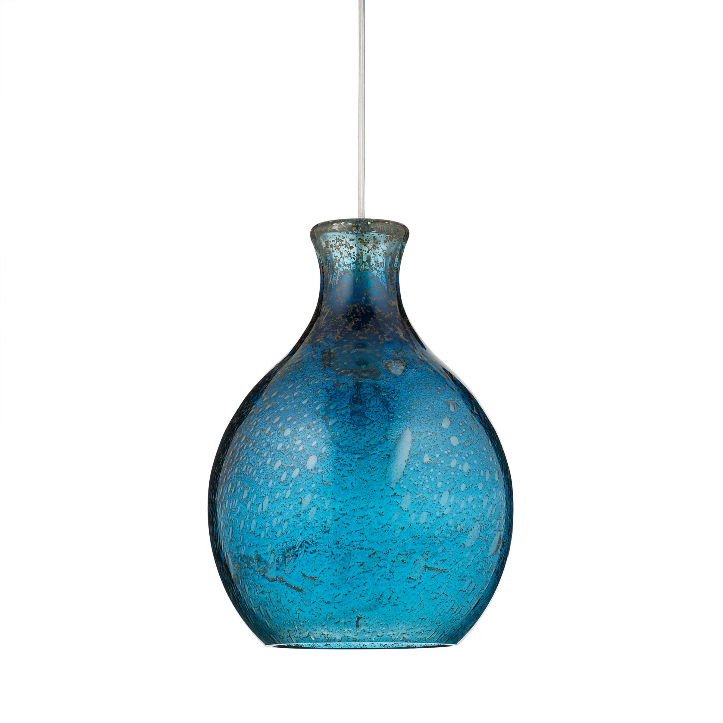 John Lewis Brianna Ceiling Light, Teal