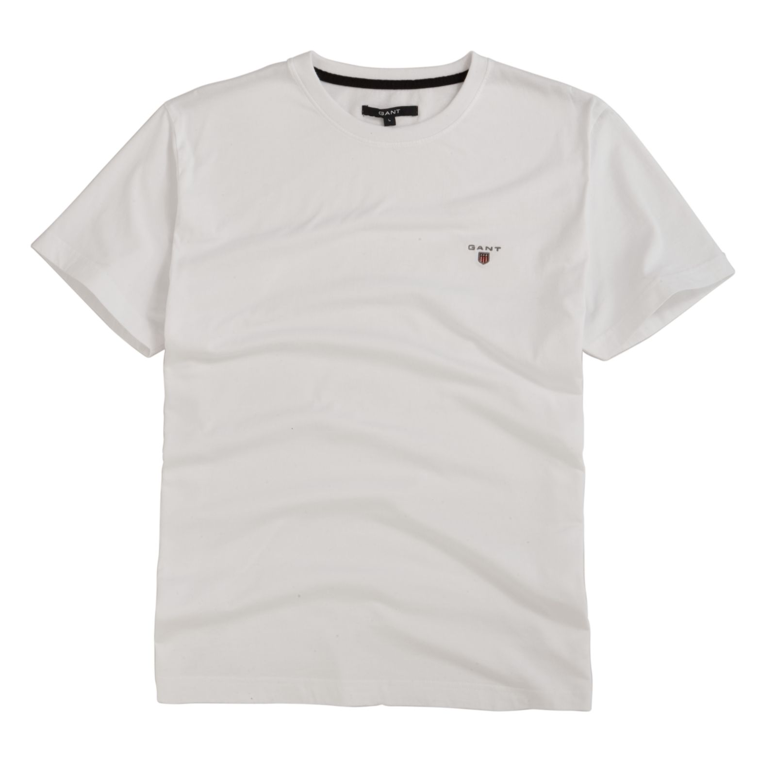 Gant Short Sleeve Solid T-Shirt, White