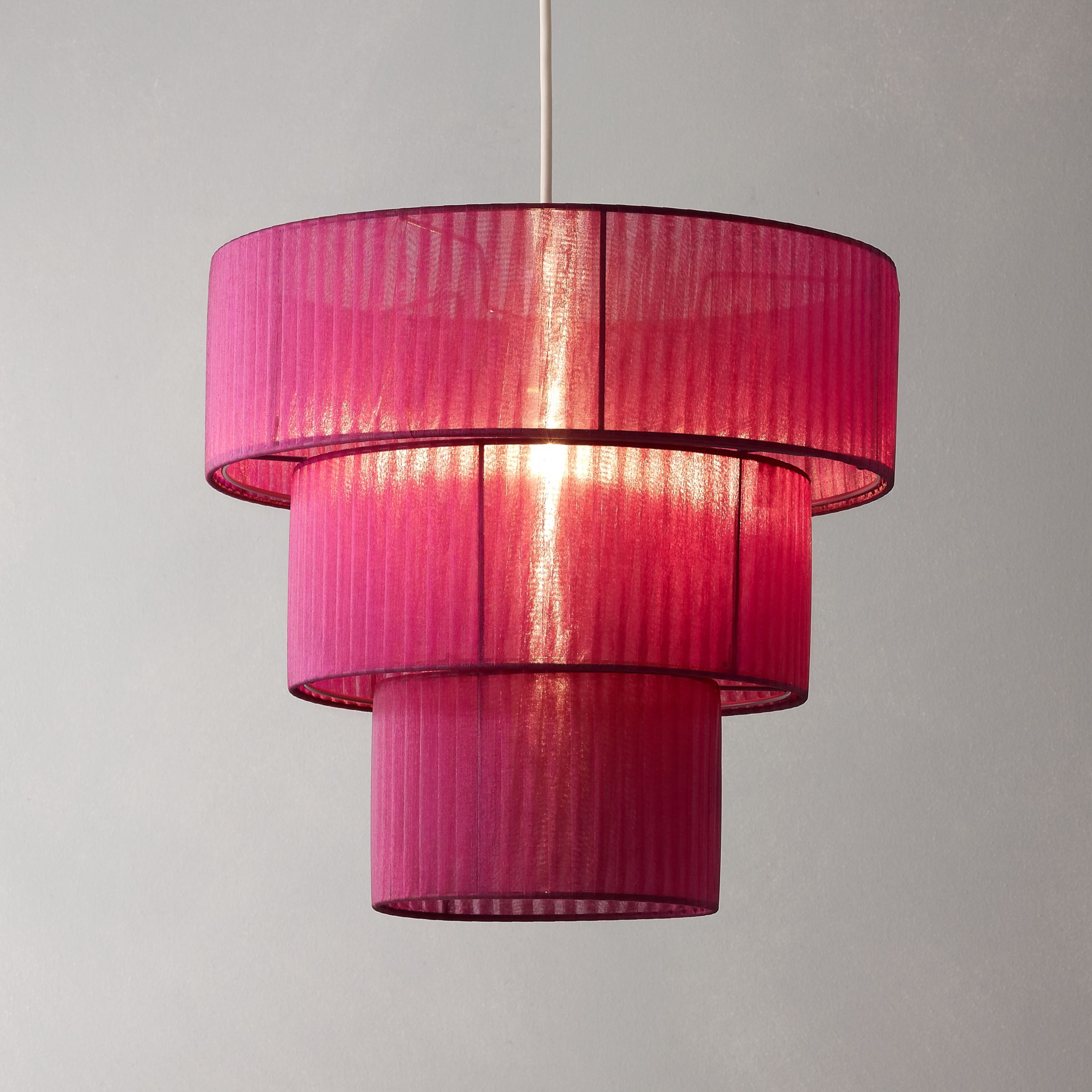 John Lewis Tamsin Ceiling Shade, Cassis