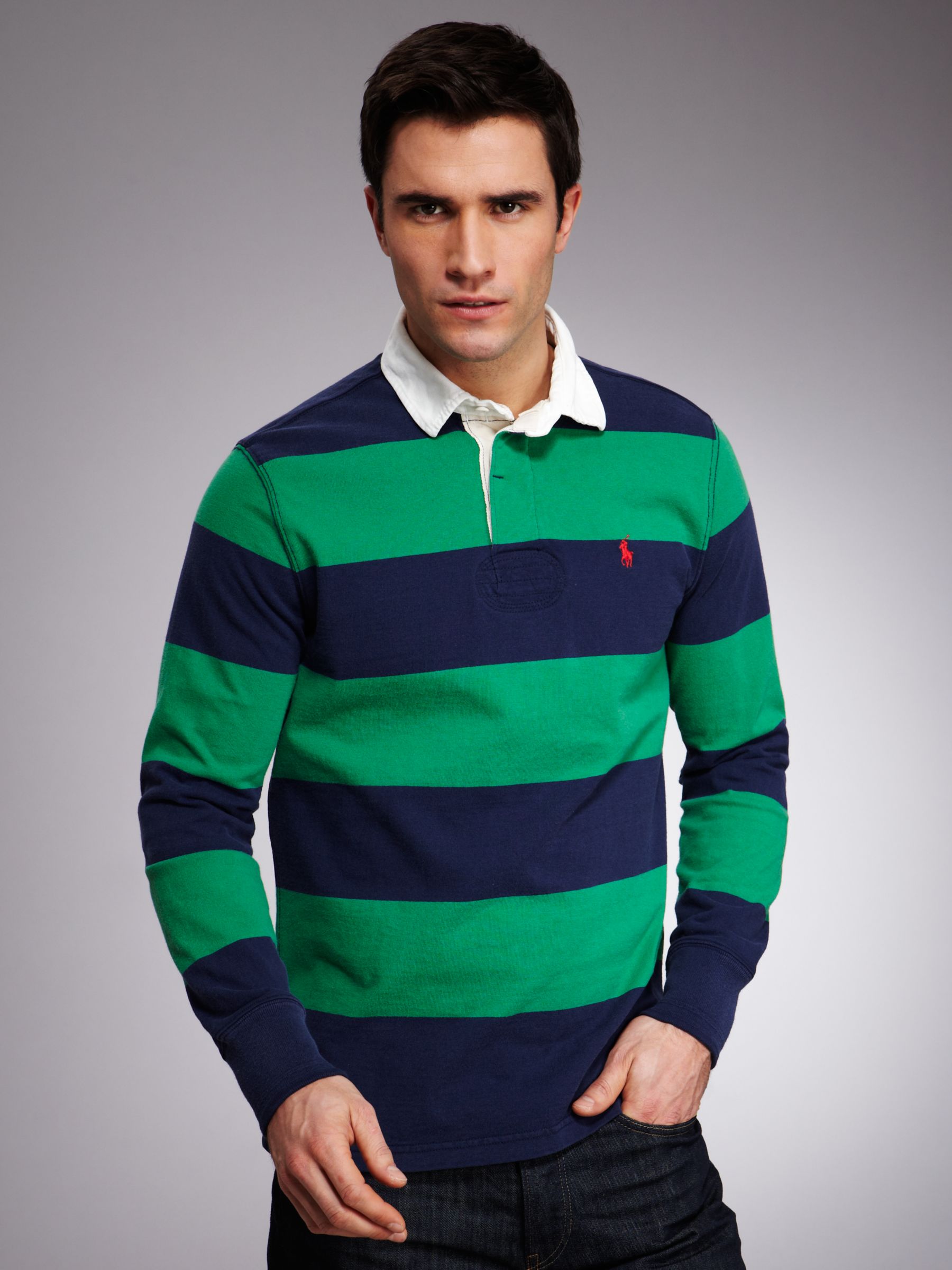 Polo Ralph Lauren Custom-Fit Rugby Shirt, French