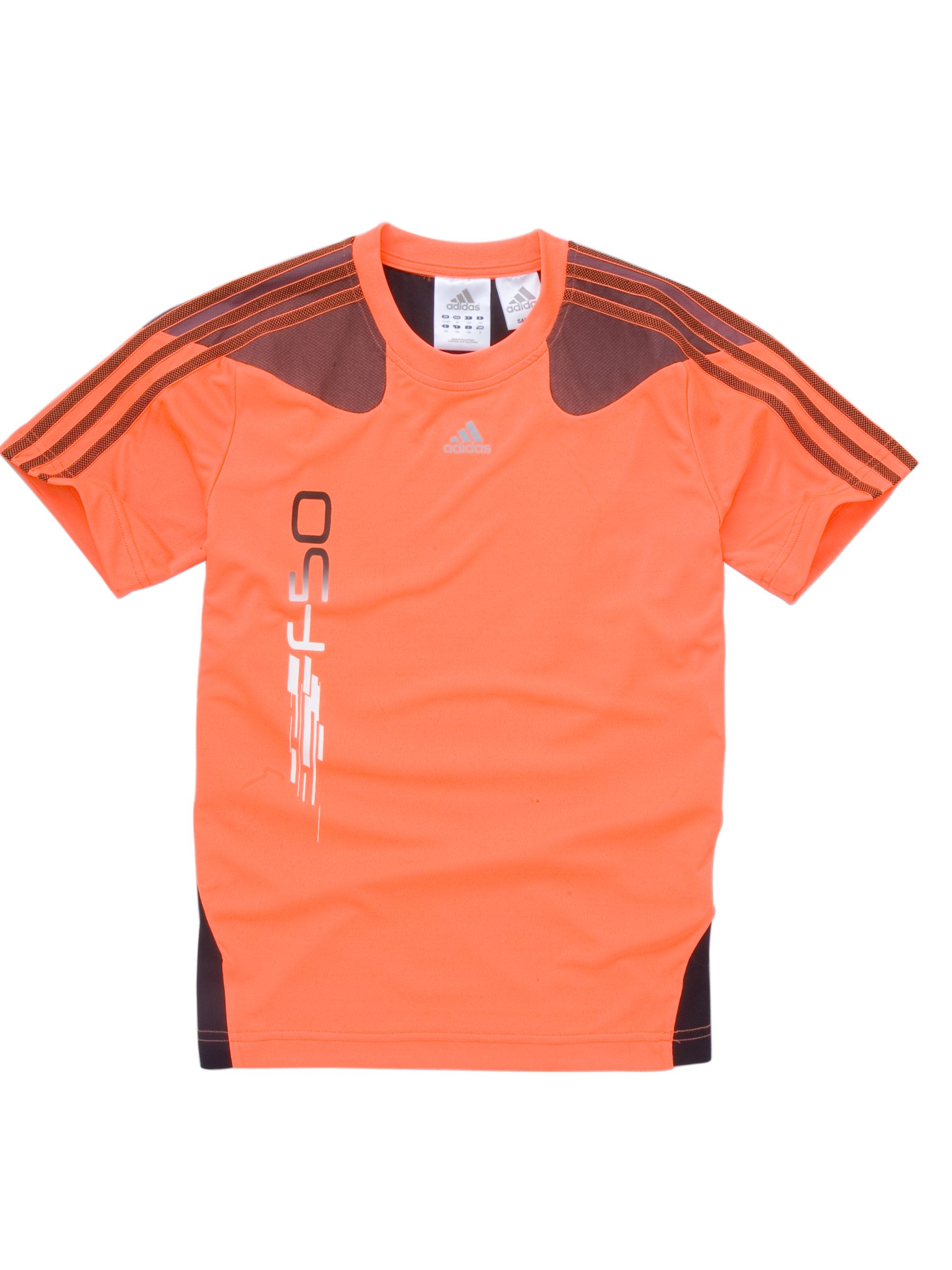 Adidas Performance Short Sleeve T-Shirt, Orange