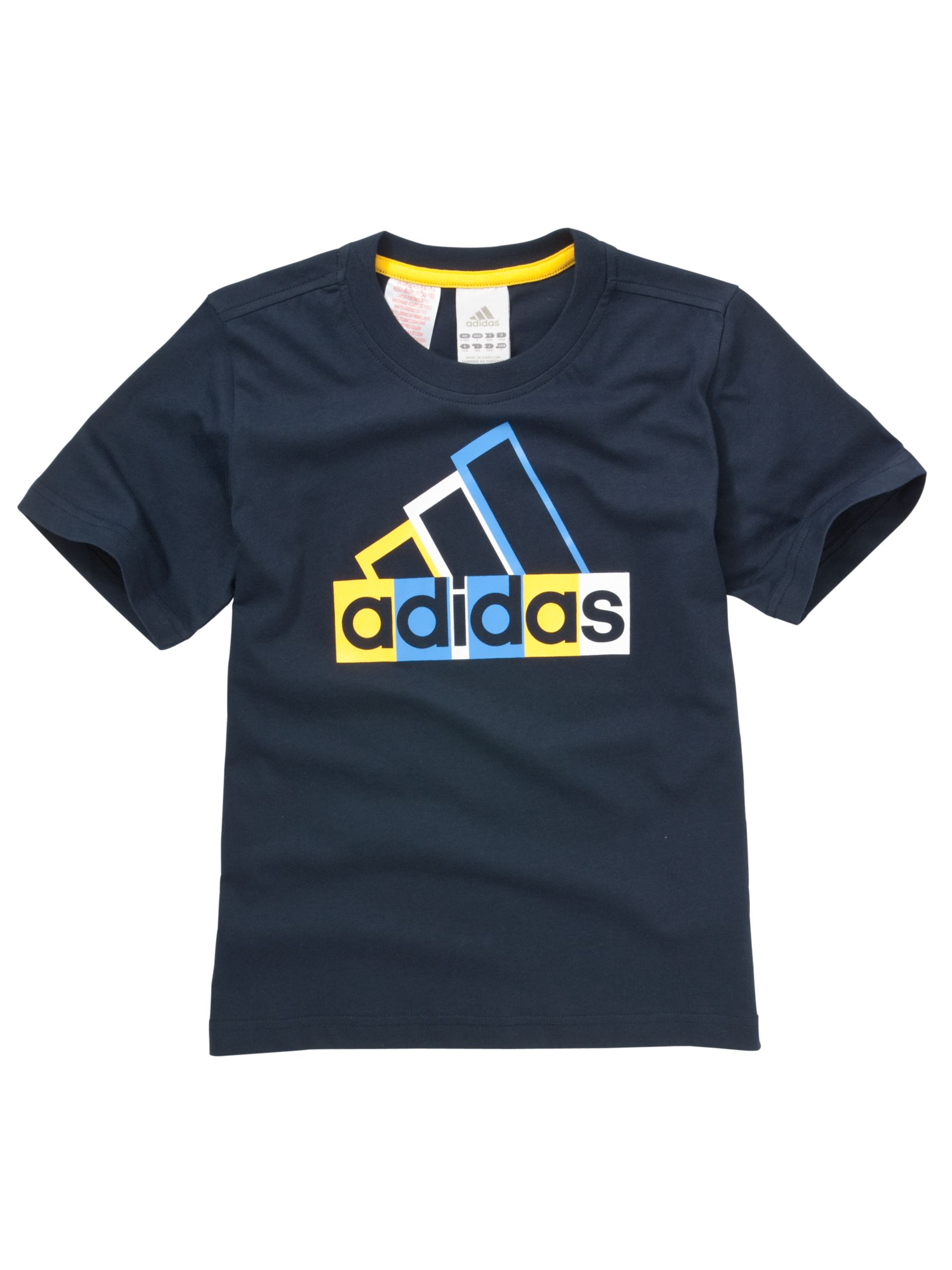 Graphic Logo Print T-Shirt, Navy