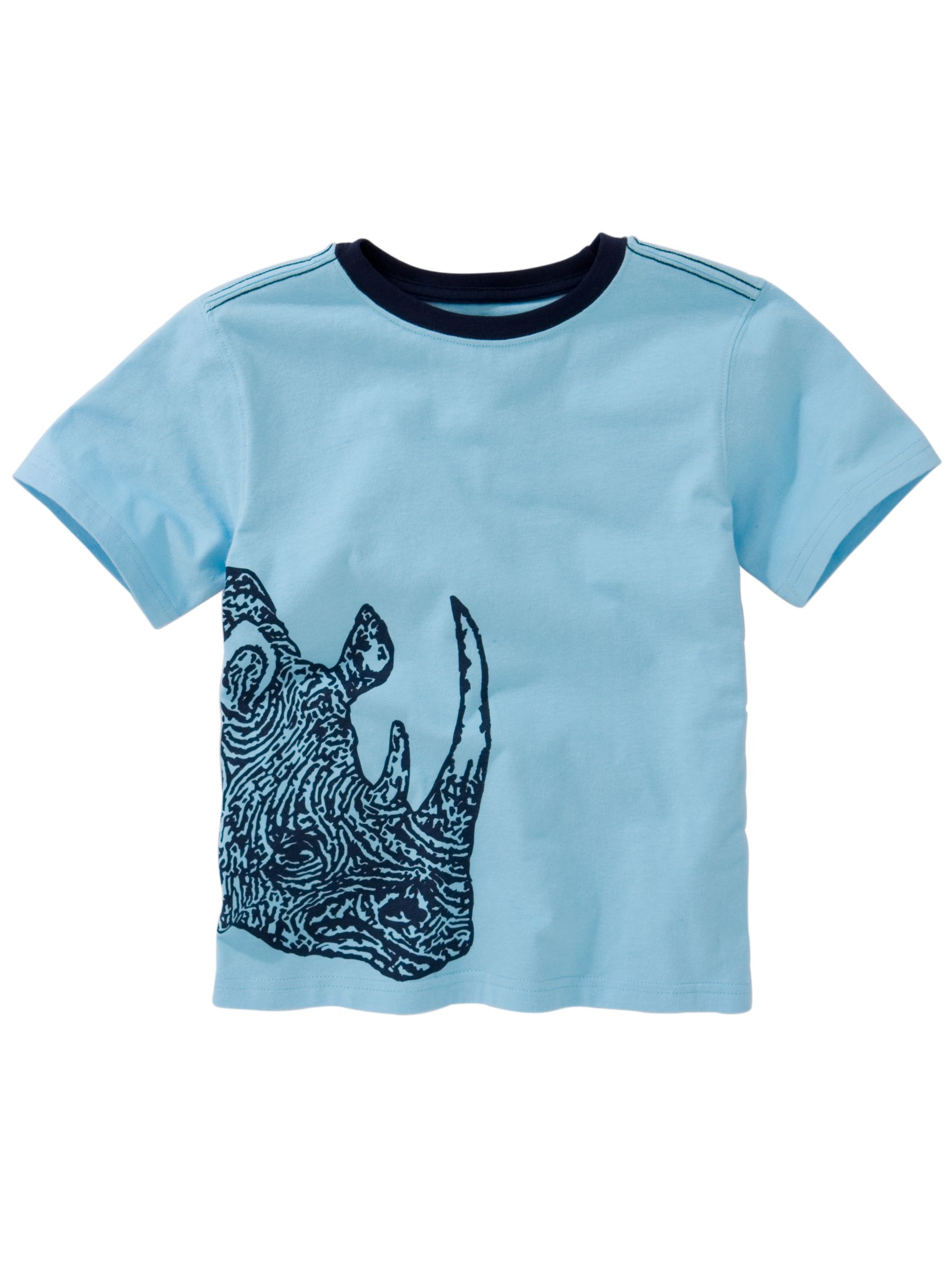 John Lewis Boy s Rhino Graphic T-Shirt, Blue
